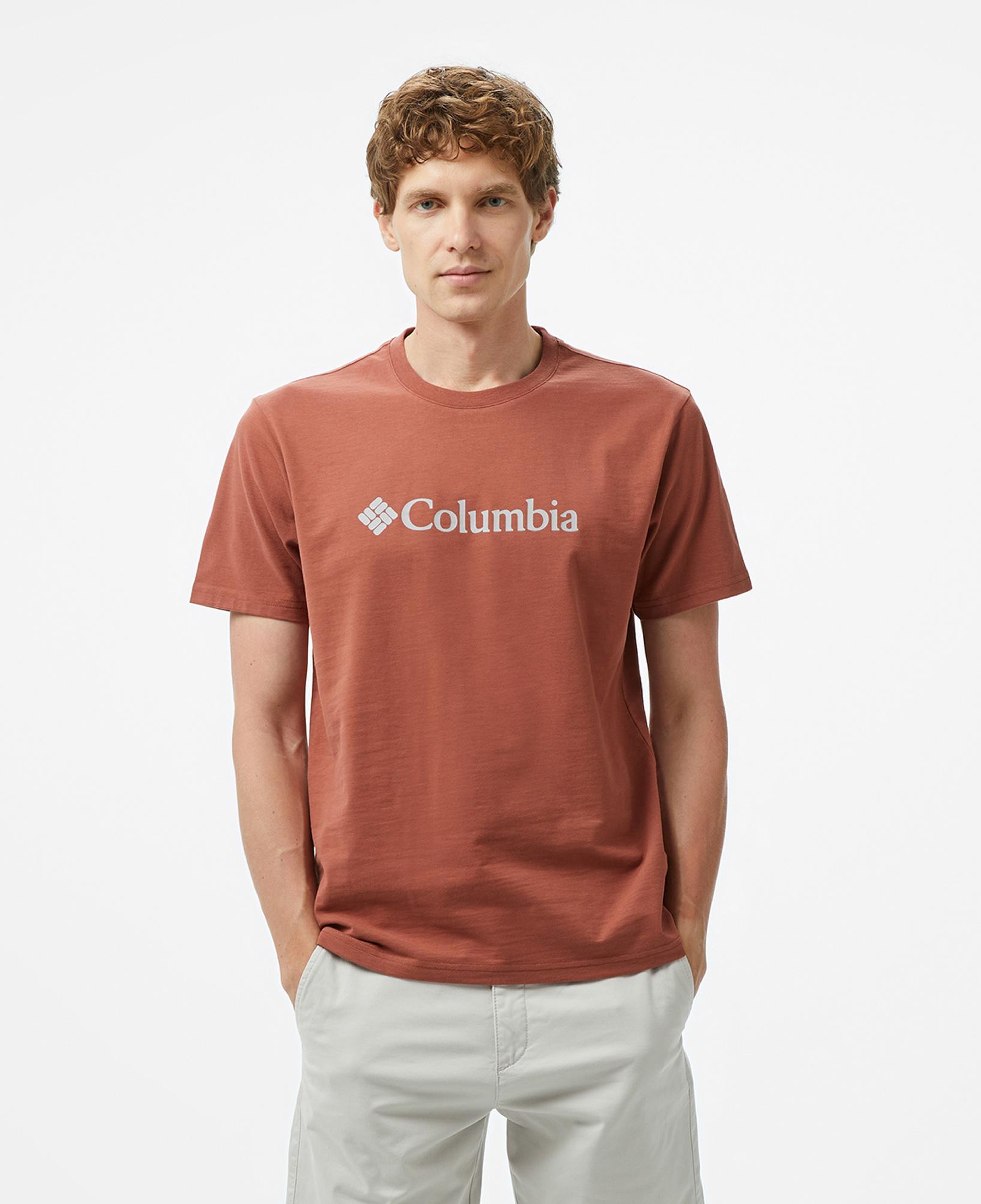 Columbia Basic Big Erkek Kahverengi T-Shirt