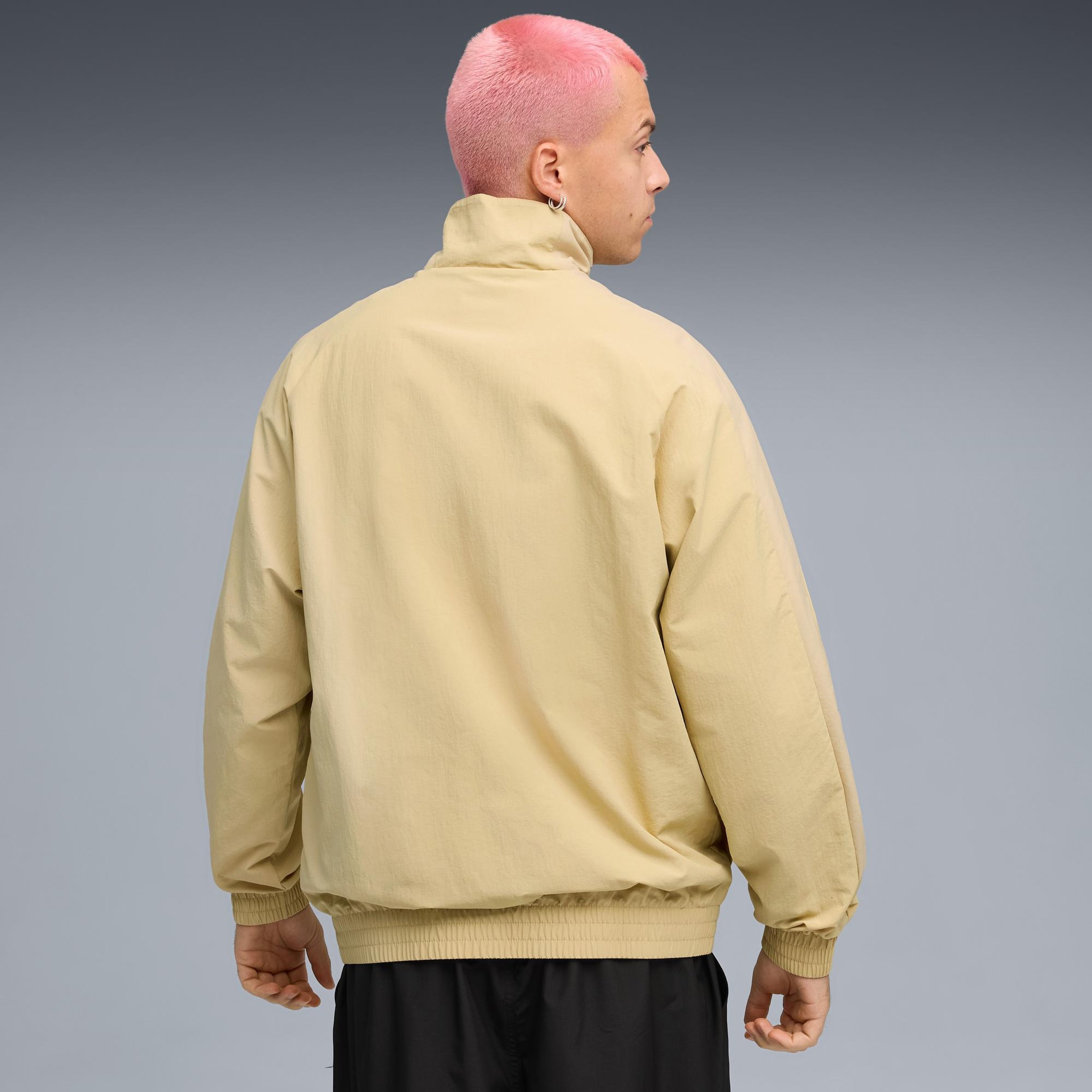 Puma T7 Cargo Relaxed Track Erkek Krem Ceket