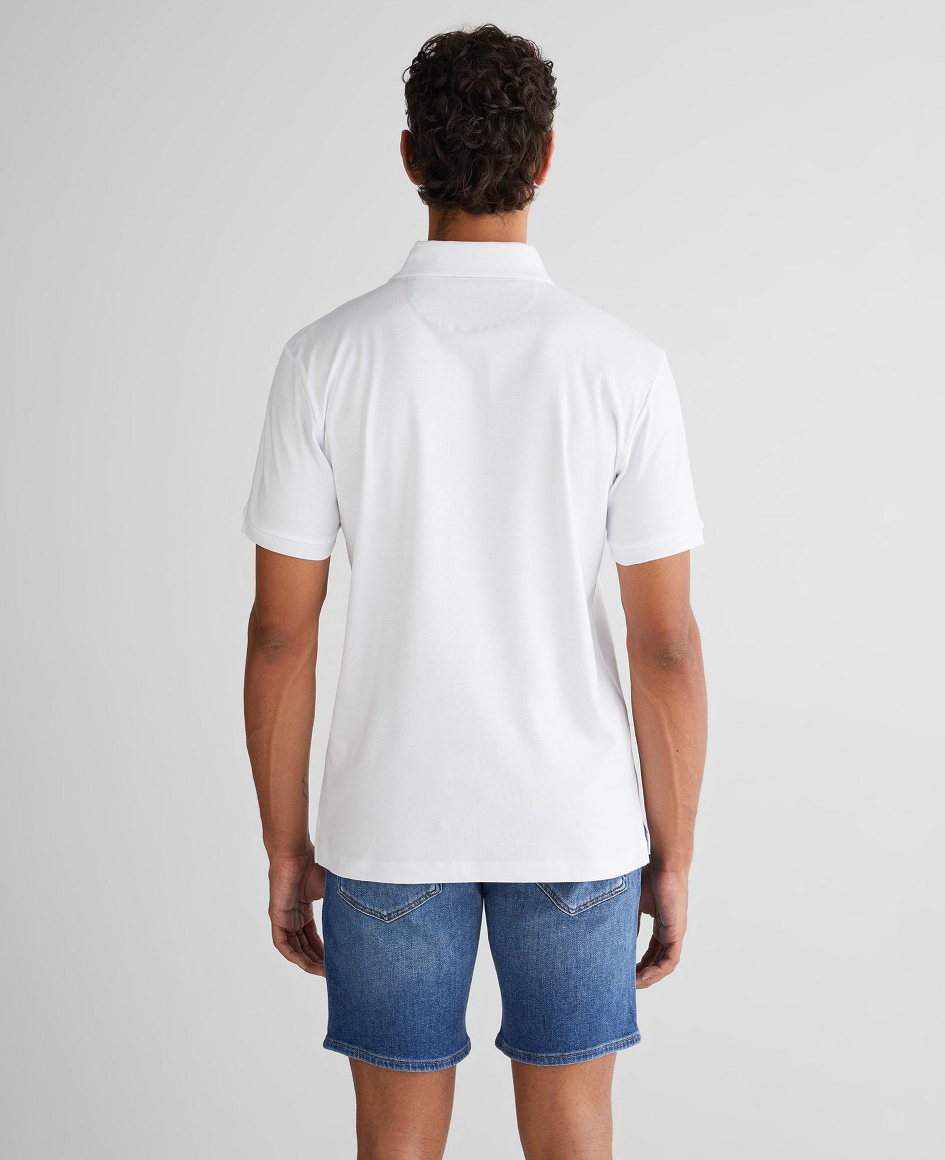 GANT Erkek Beyaz Slim Fit Polo