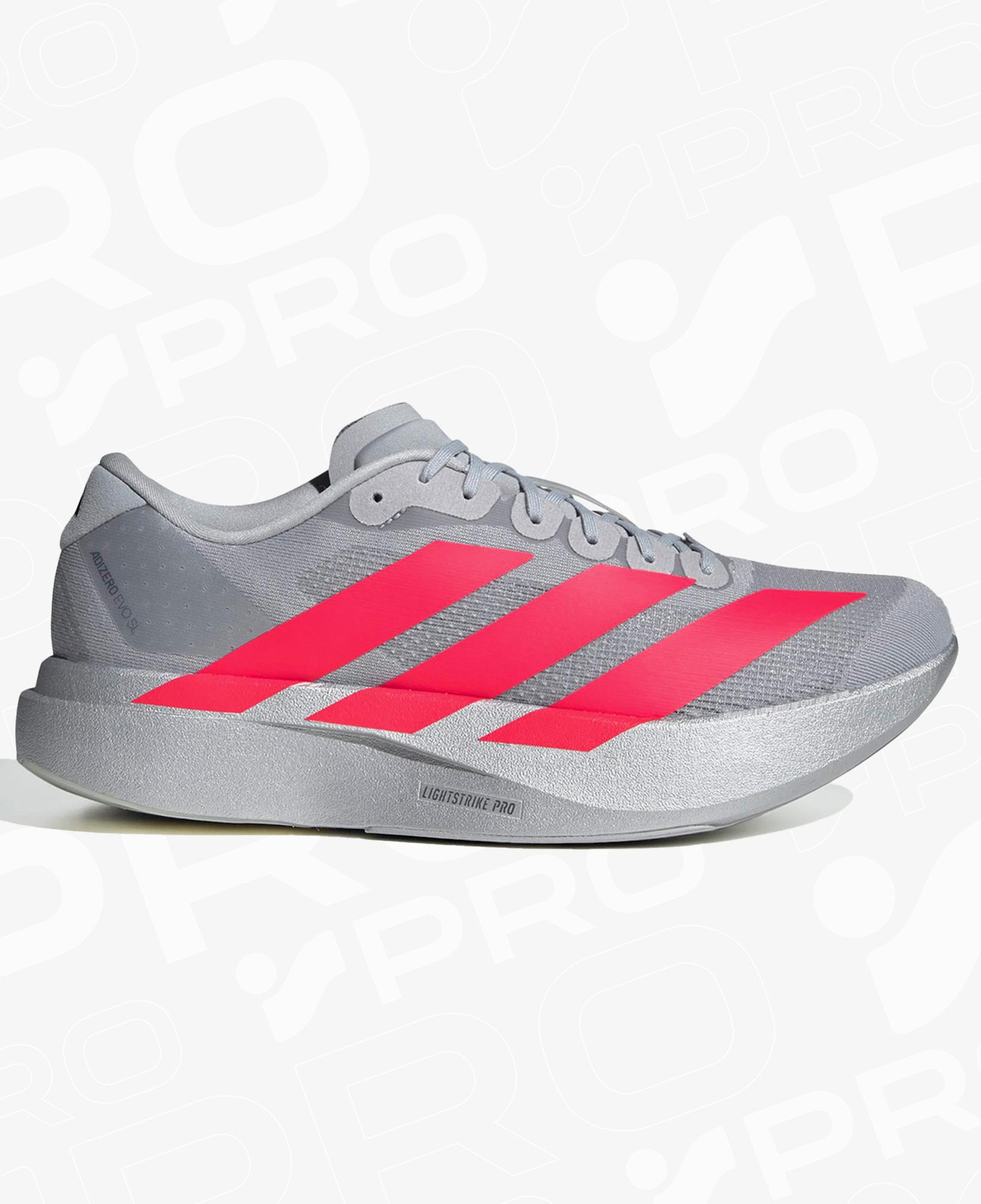 adidas Adizero Evo SL Erkek Gri Spor Ayakkabı