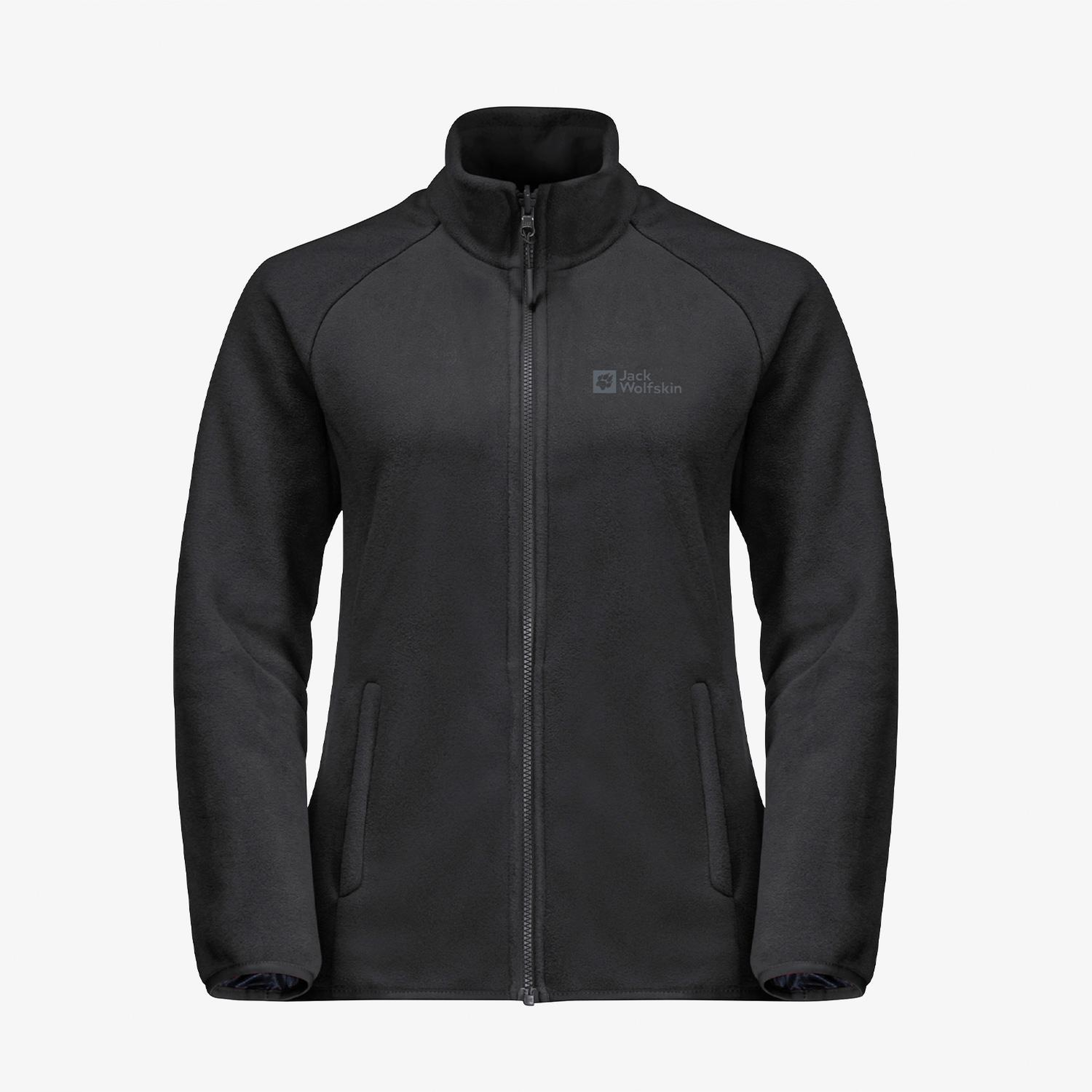 Jack Wolfskin Moonrise 3in1 Kadın Siyah Outdoor Ceket