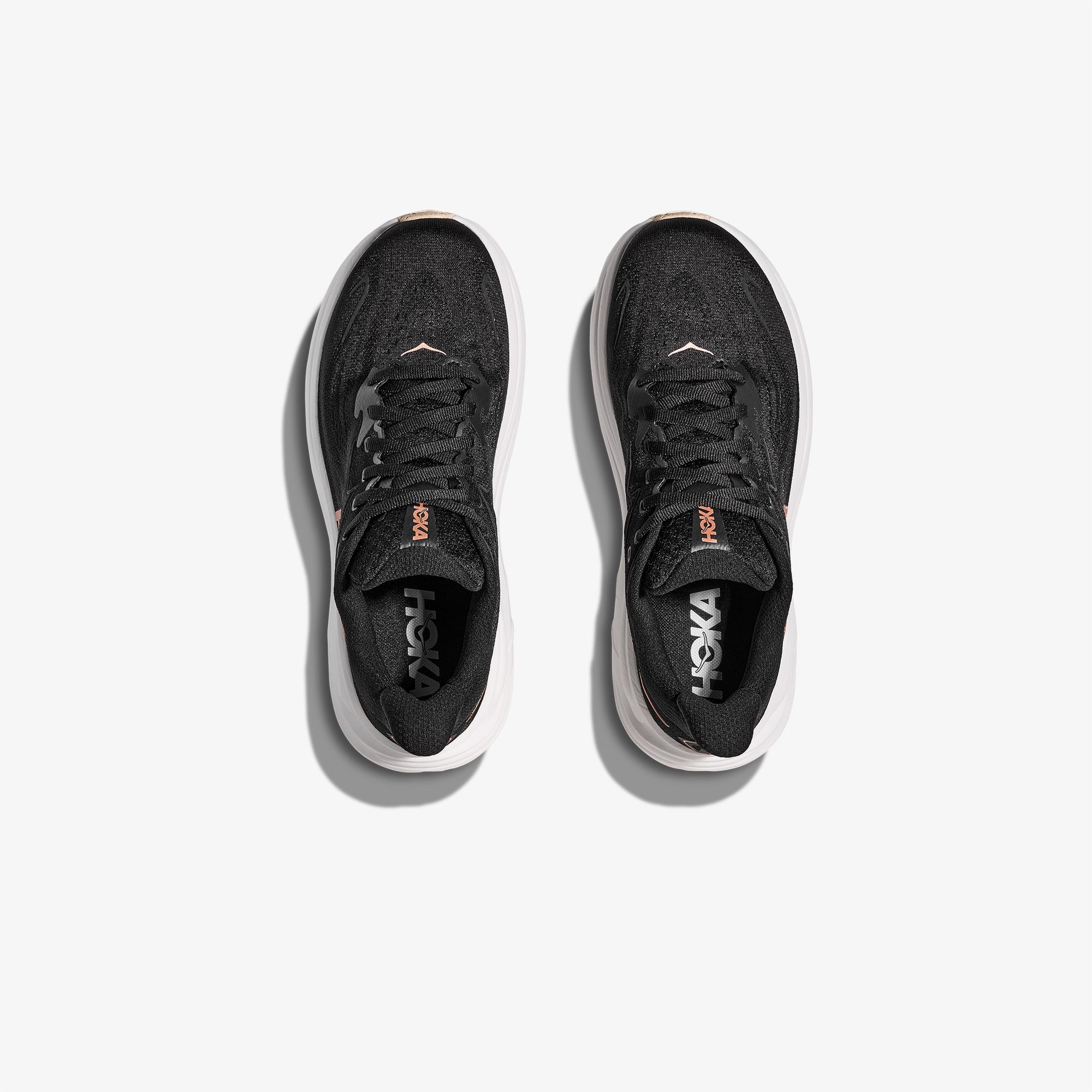 Hoka Clifton 10 Kadın Siyah Yol Koşu Ayakkabısı