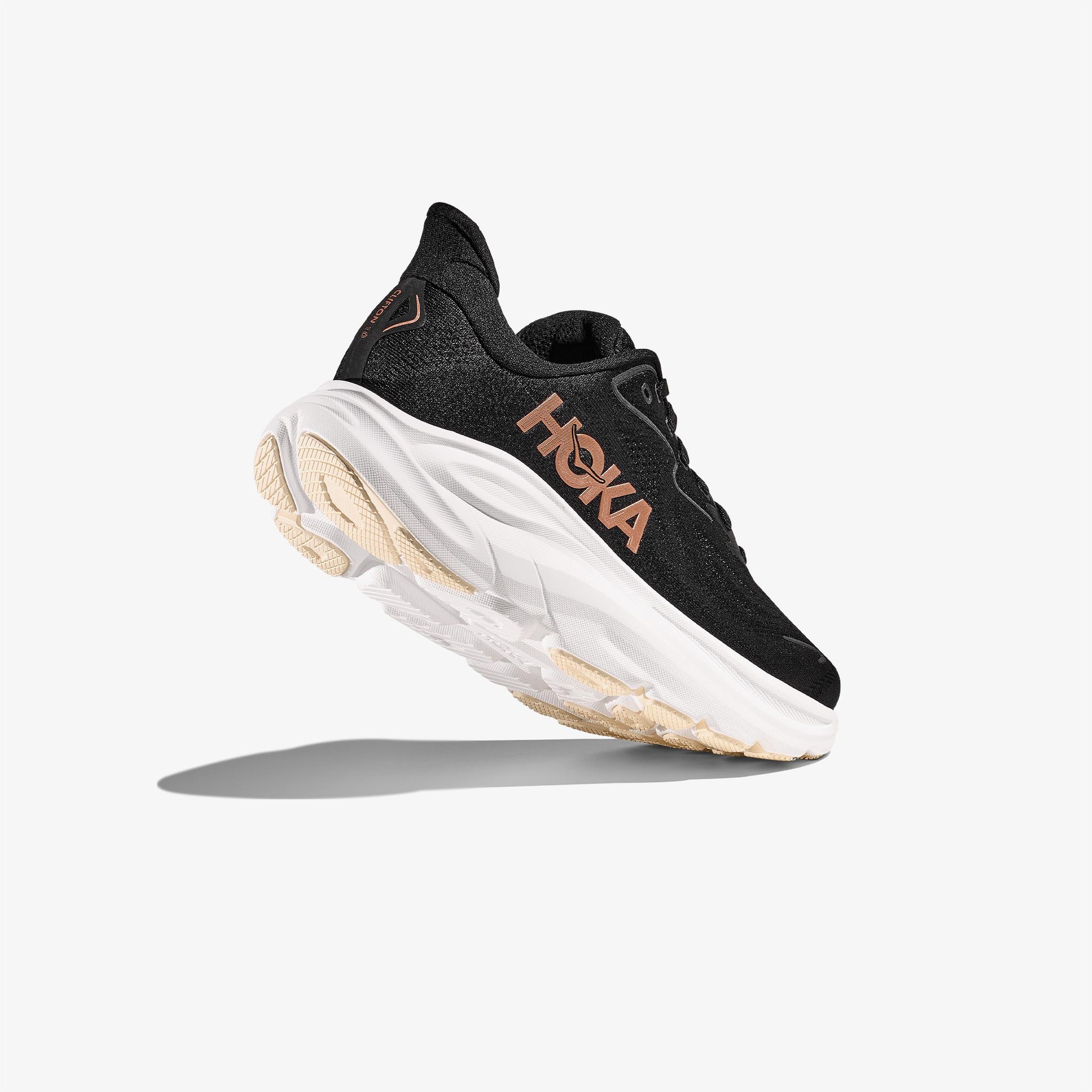 Hoka Clifton 10 Kadın Siyah Yol Koşu Ayakkabısı