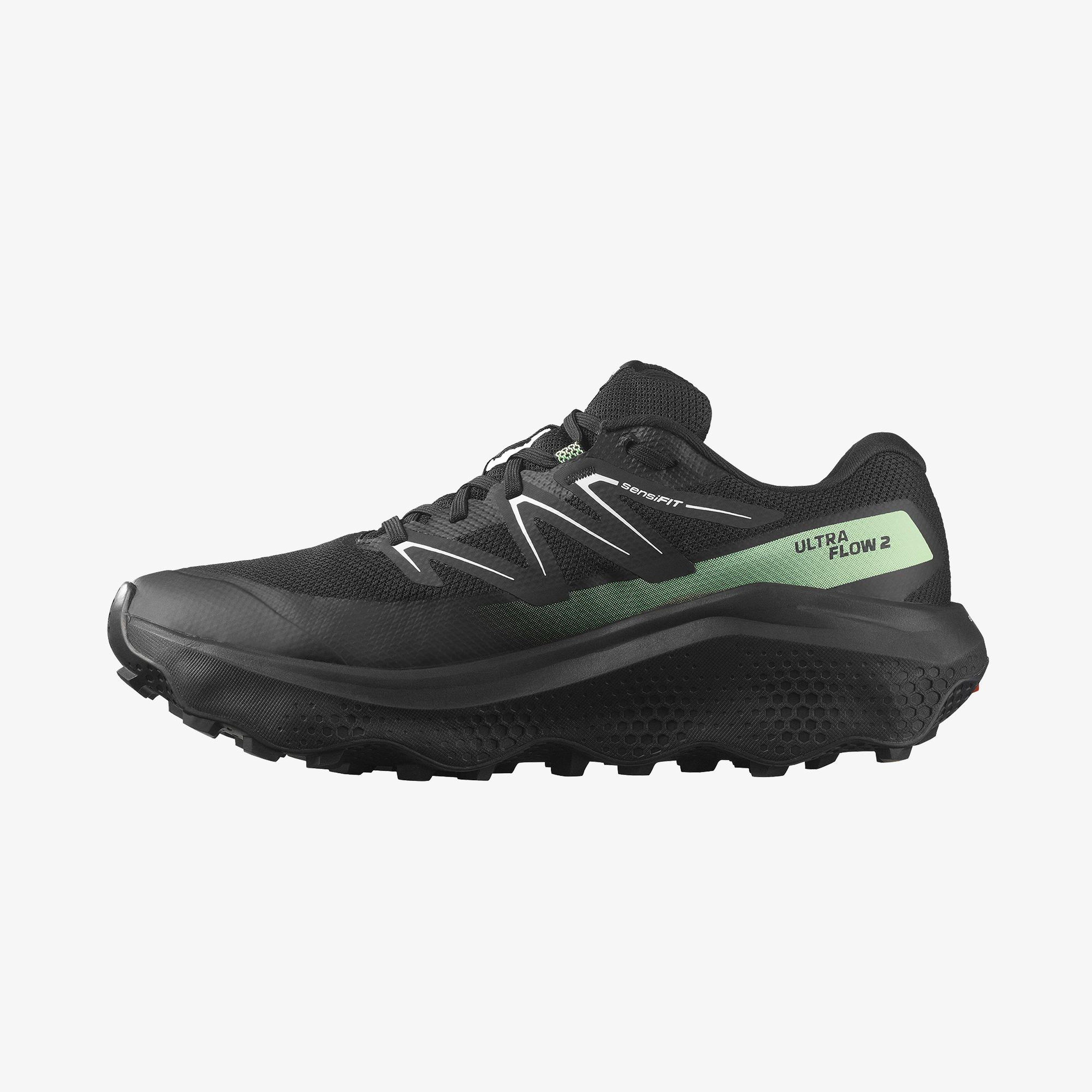 Salomon Ultra Flow 2 Gore Tex Erkek Siyah Koşu Ayakkabısı