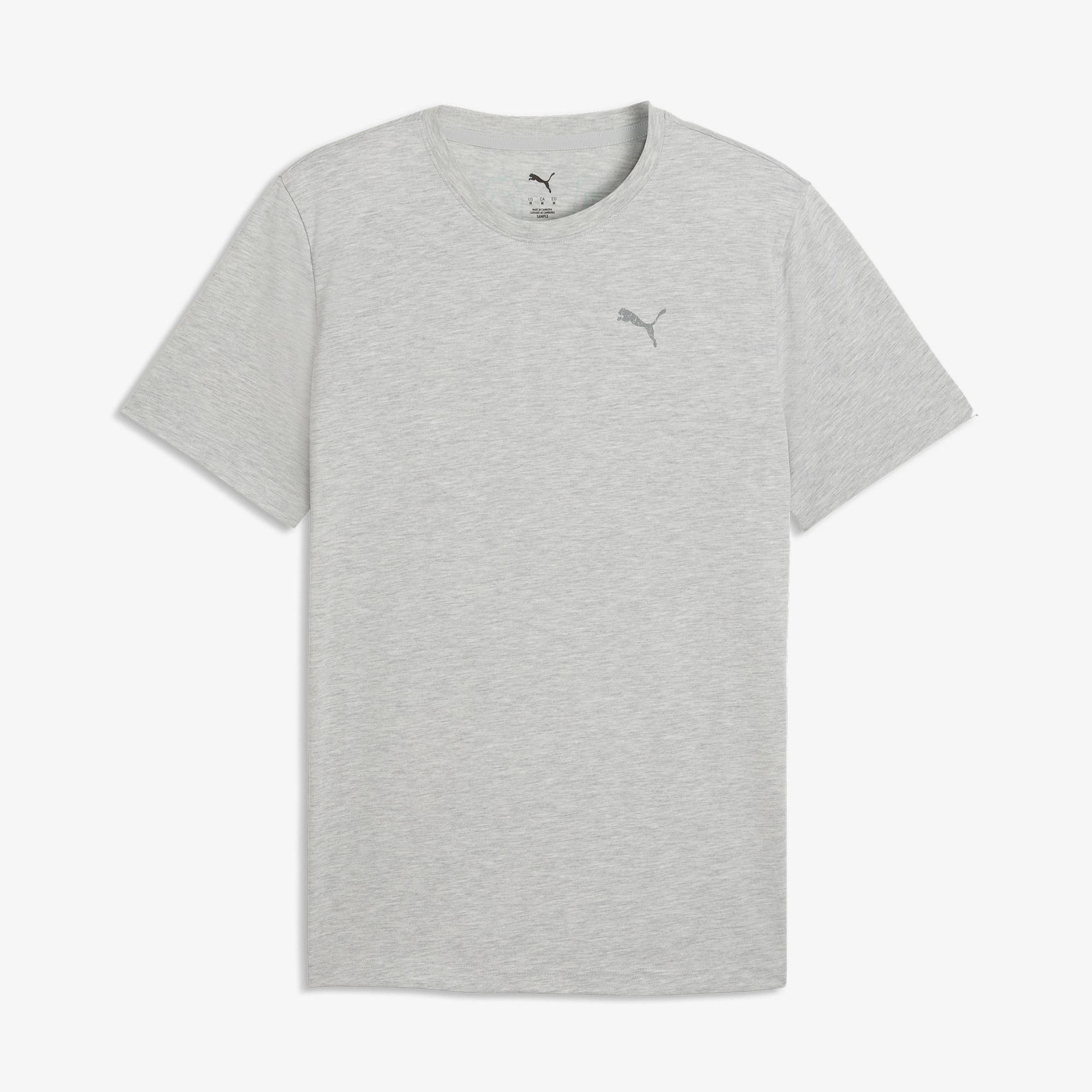 Puma Graphic 1 Erkek Gri Antrenman T-Shirt