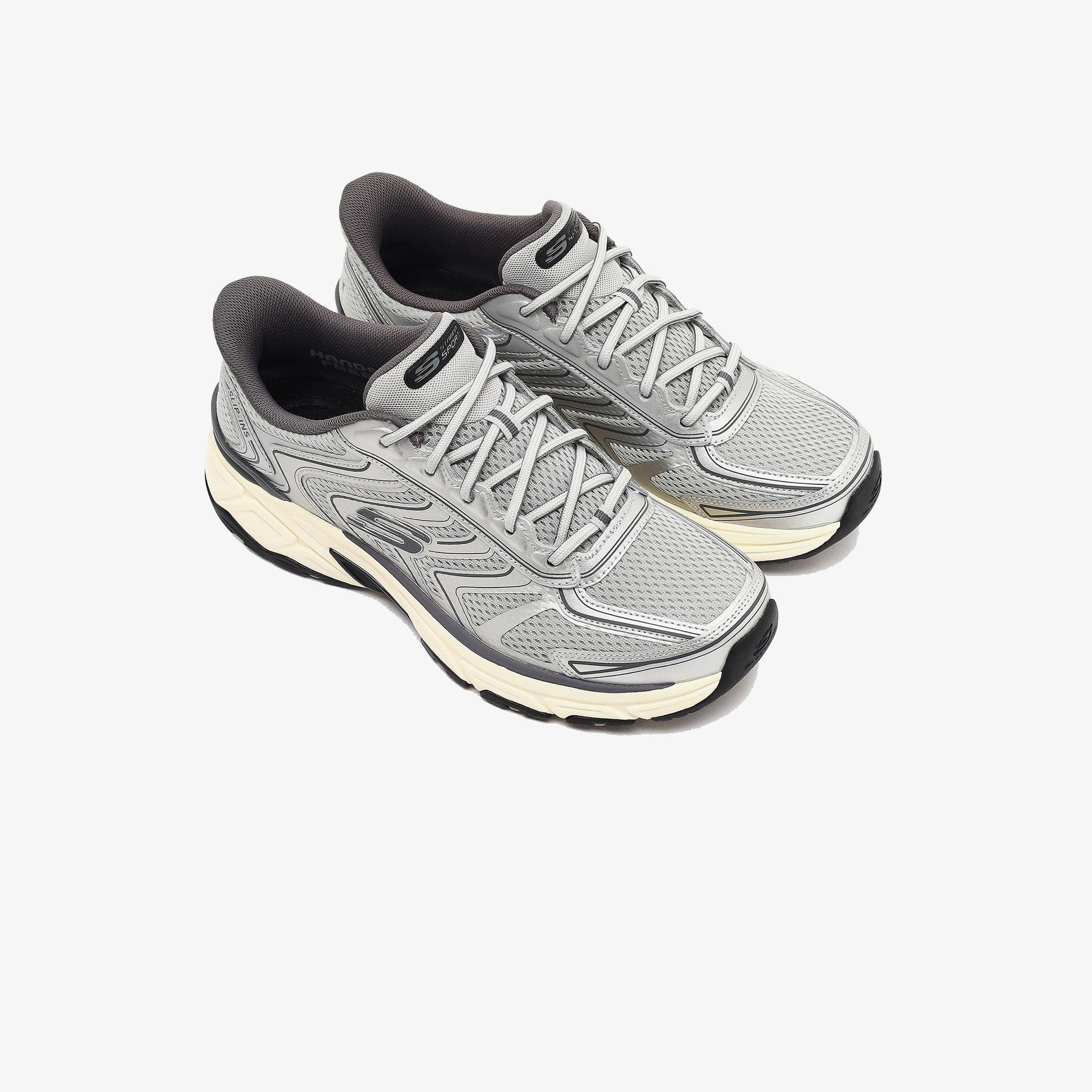 Skechers Stamina Sport Erkek Gri Spor Ayakkabı