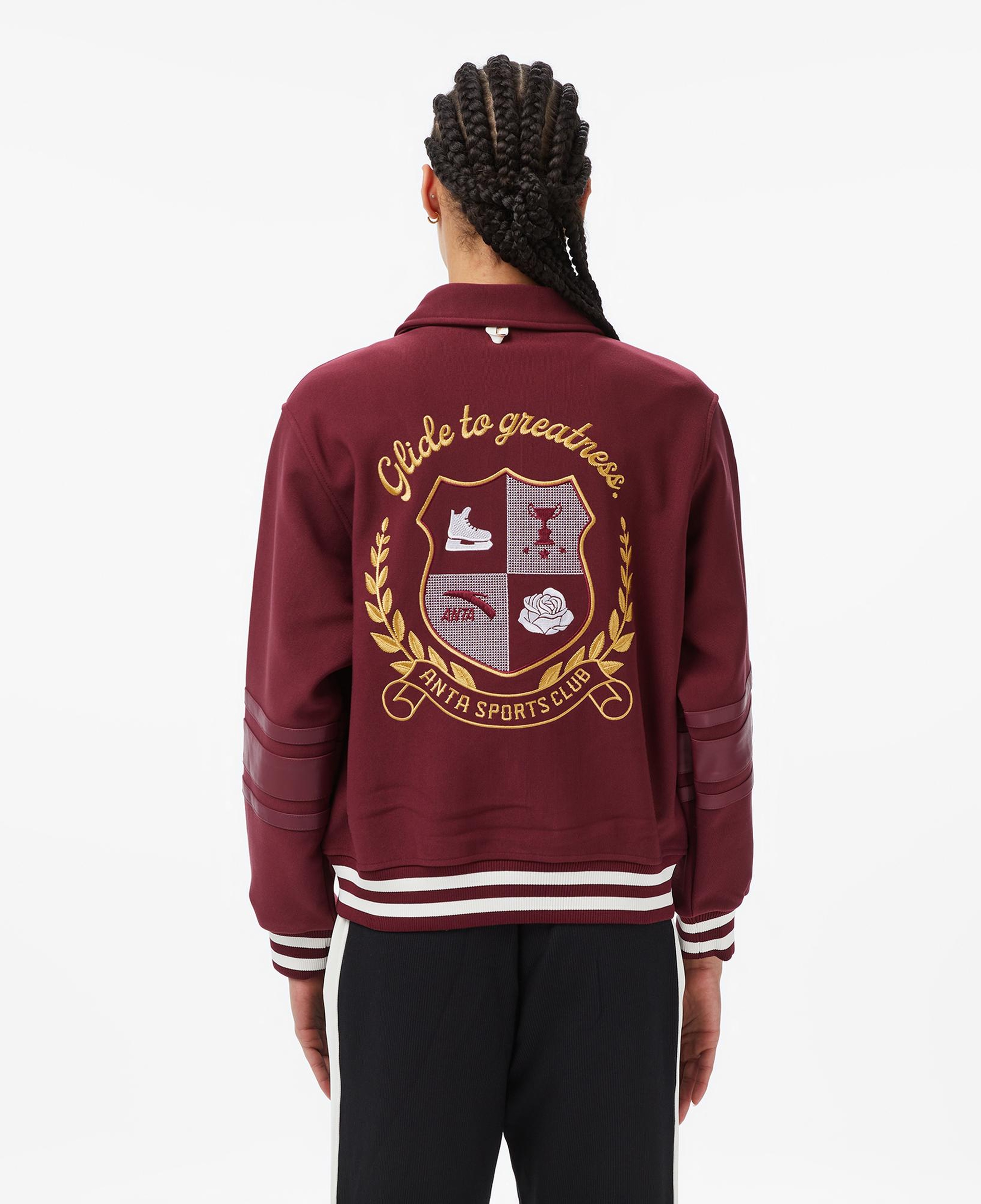 Anta Glıde To Greatness Kadın Kırmızı Sweatshirt