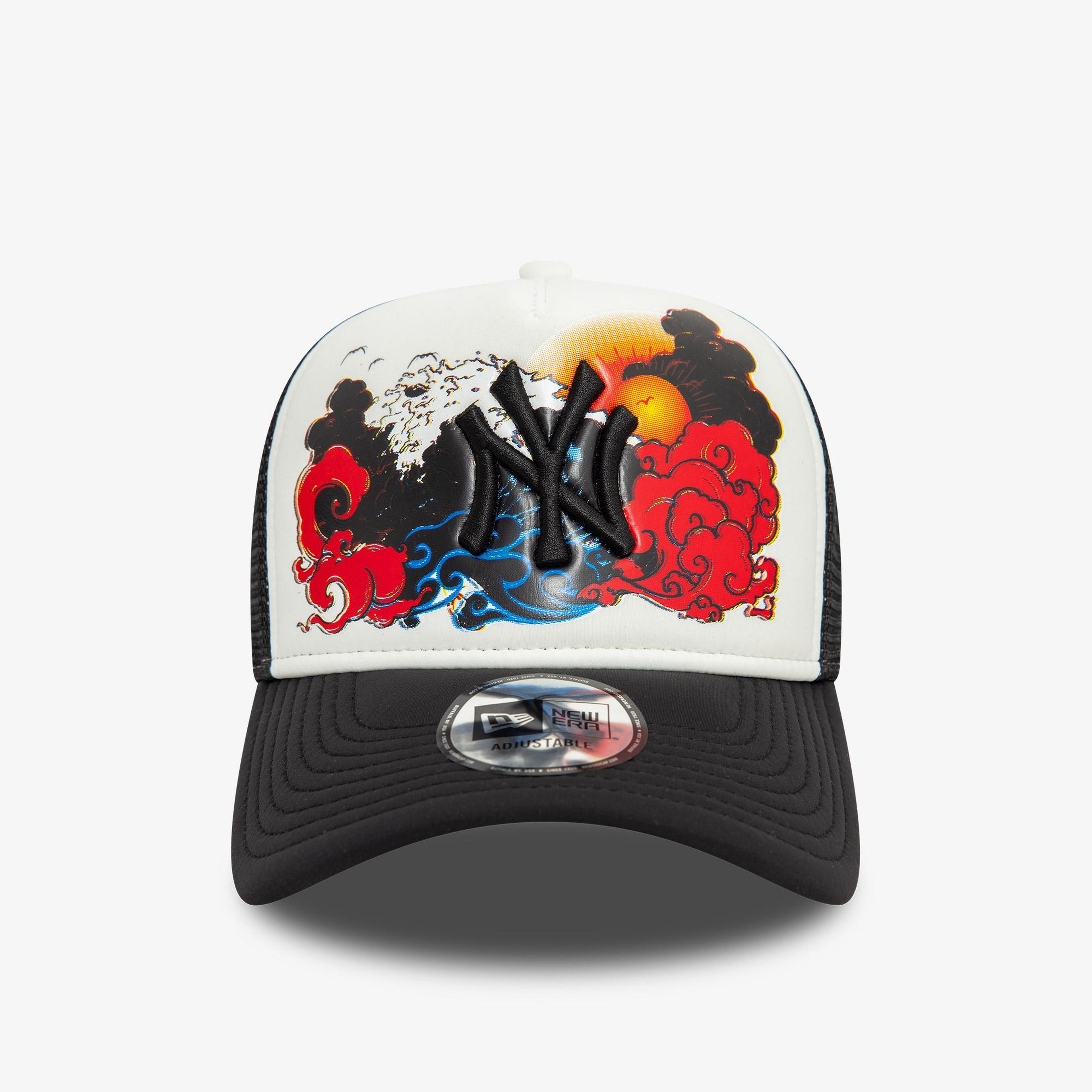 New Era MLB Graphic New York Yankees Unisex Beyaz Şapka