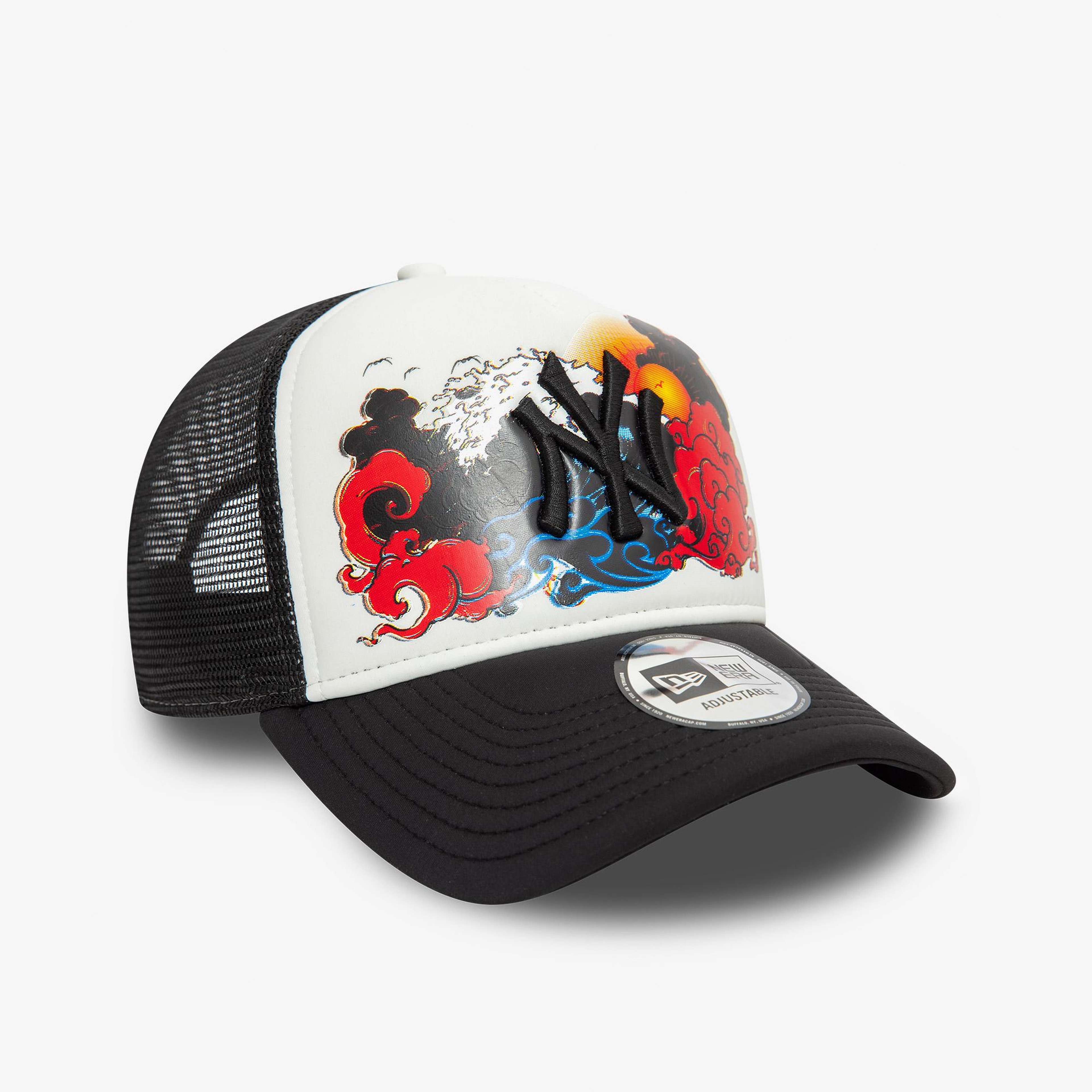 New Era MLB Graphic New York Yankees Unisex Beyaz Şapka