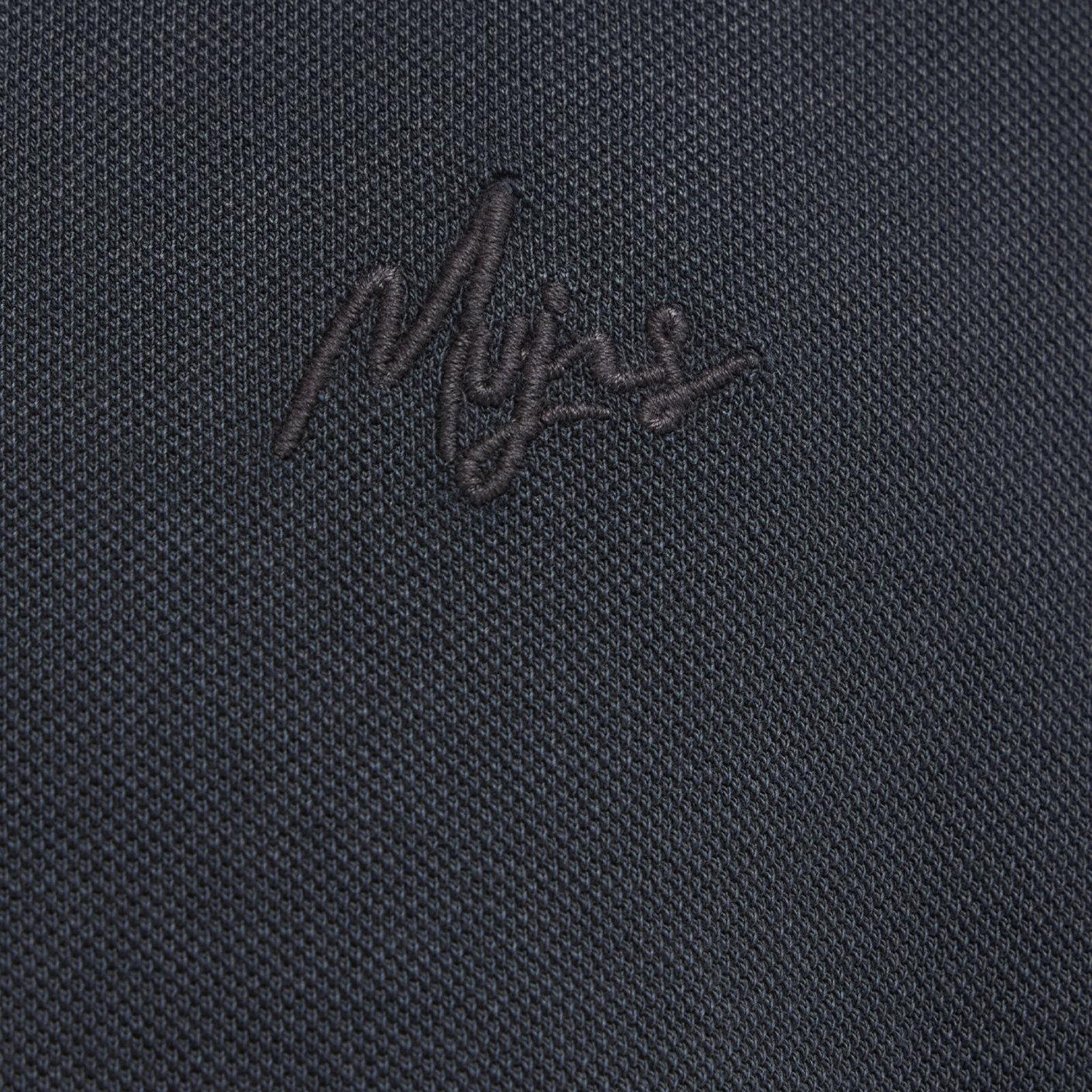 Mavi Antrasit Tişört Oversize / Geniş Kesim 0613619-80106