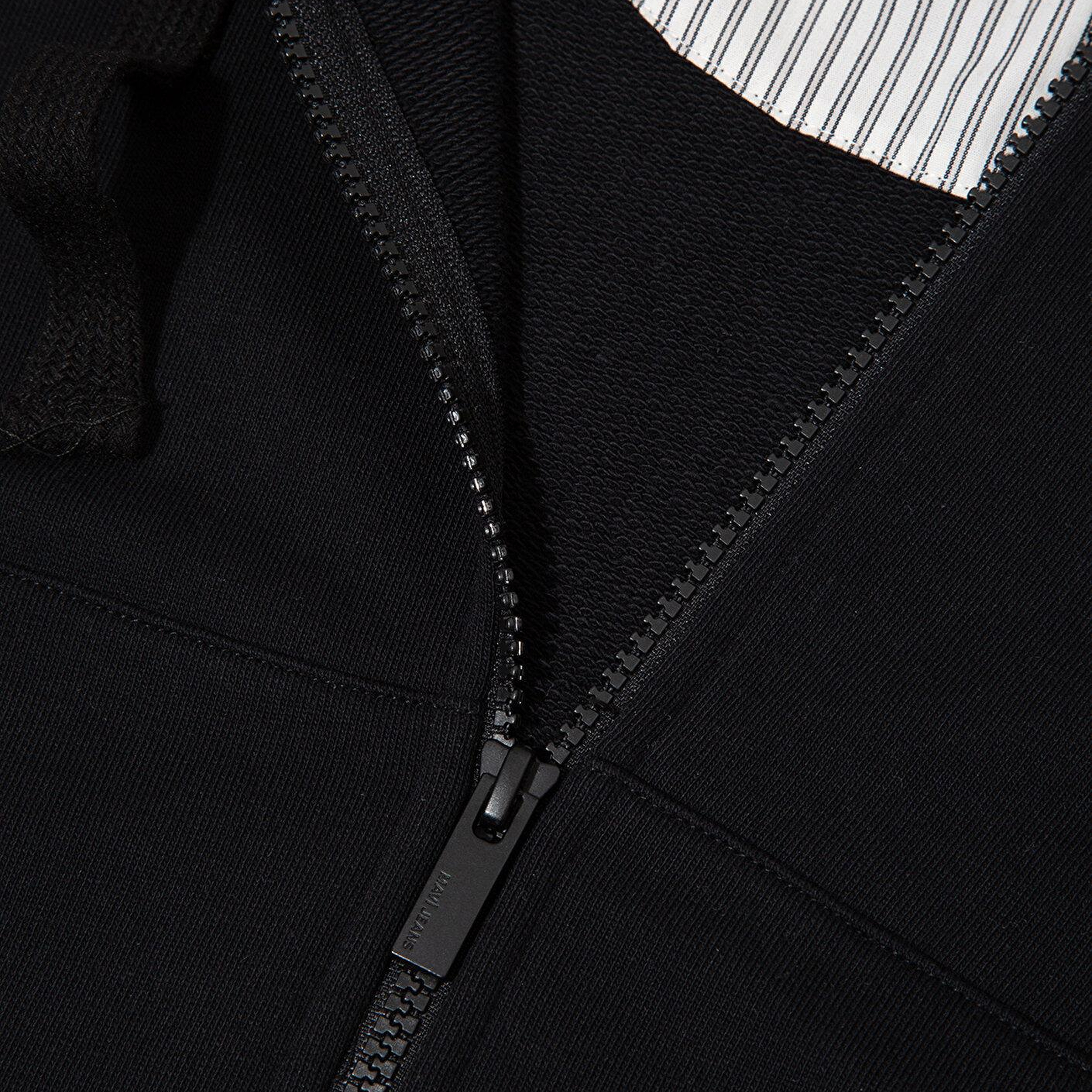 Mavi Mavi Logo Baskılı Fermuarlı Siyah Sweatshirt 1S10486-900