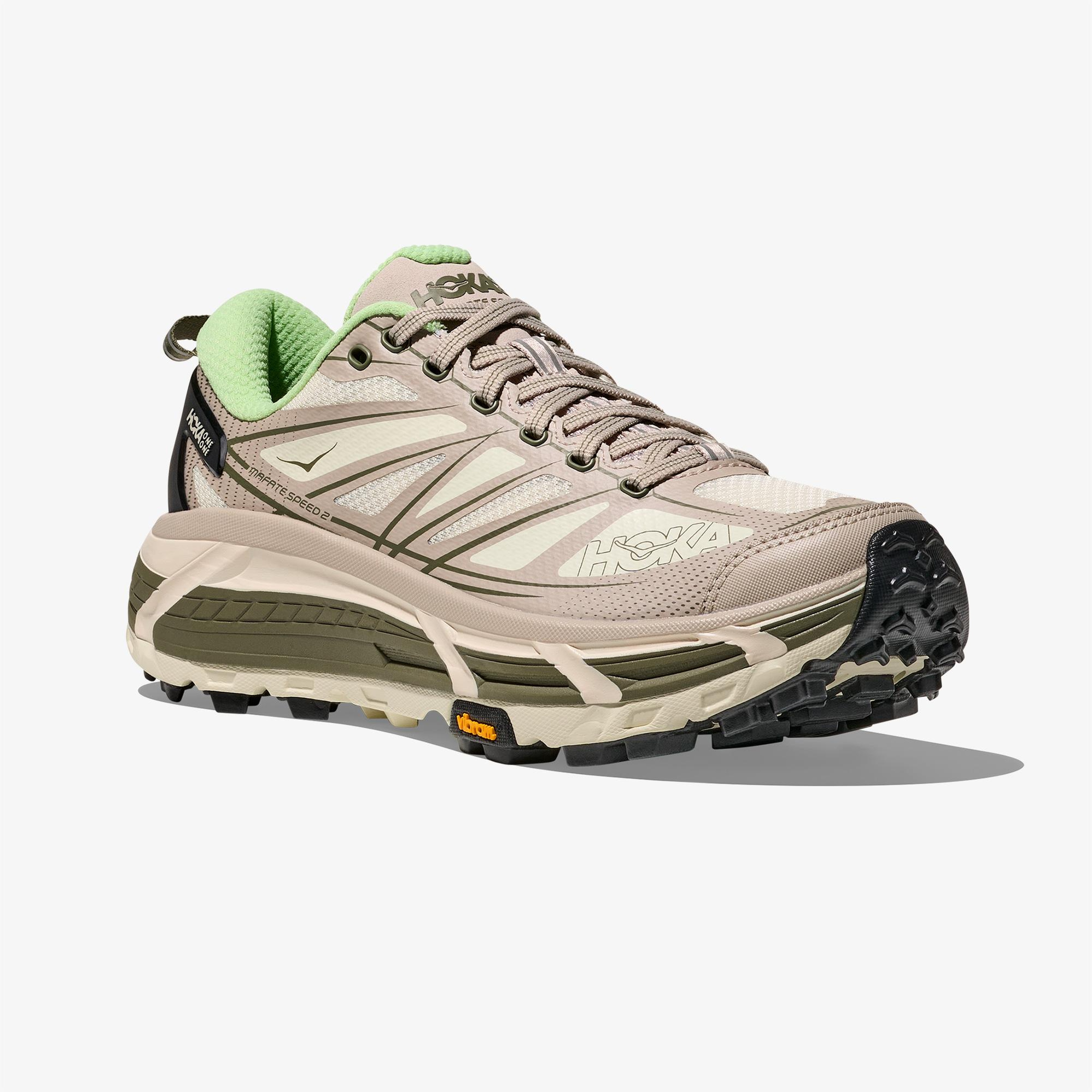 Hoka Mafate Speed 2 Erkek Yeşil Outdoor Ayakkabı