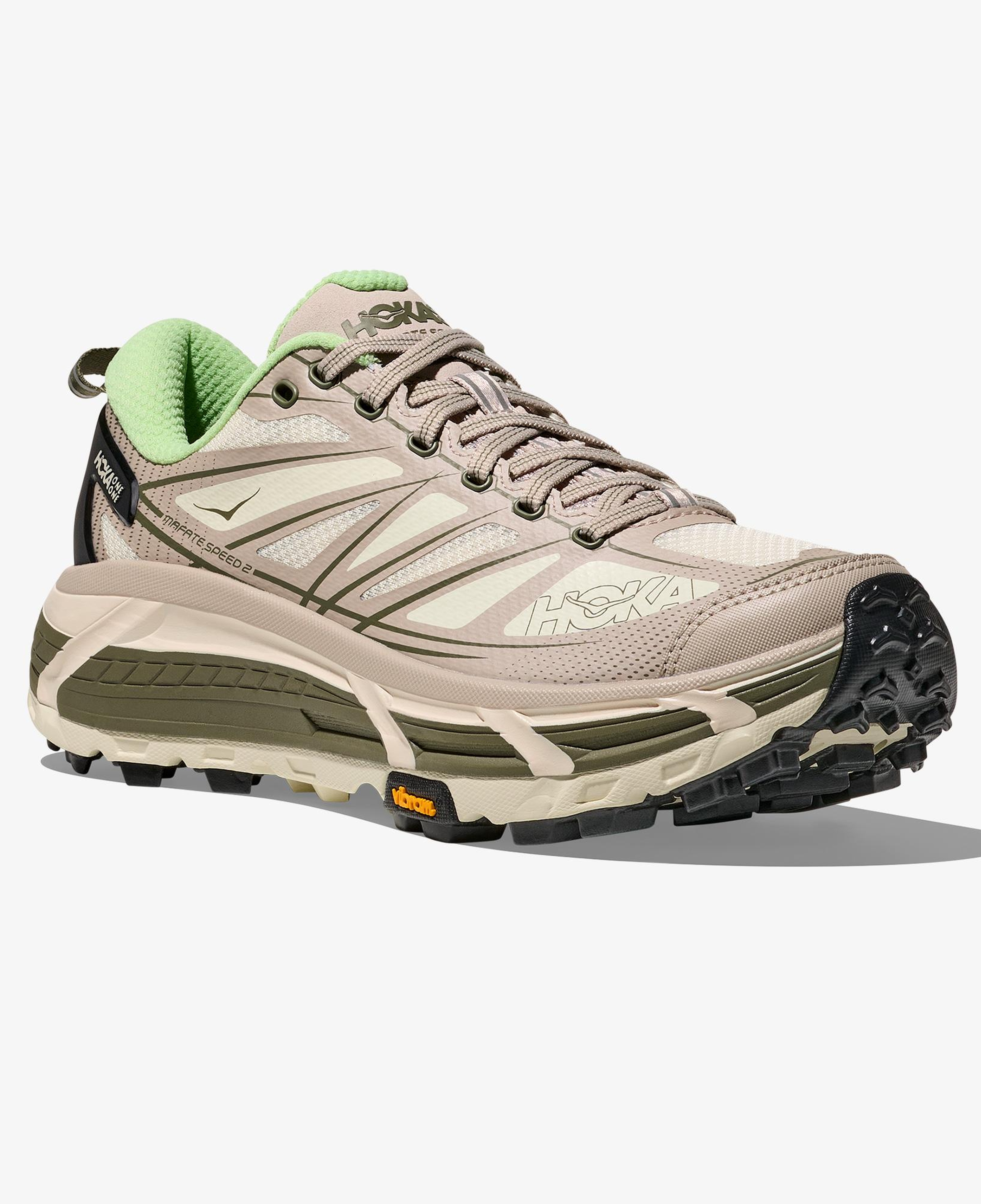 Hoka Mafate Speed 2 Erkek Yeşil Outdoor Ayakkabı