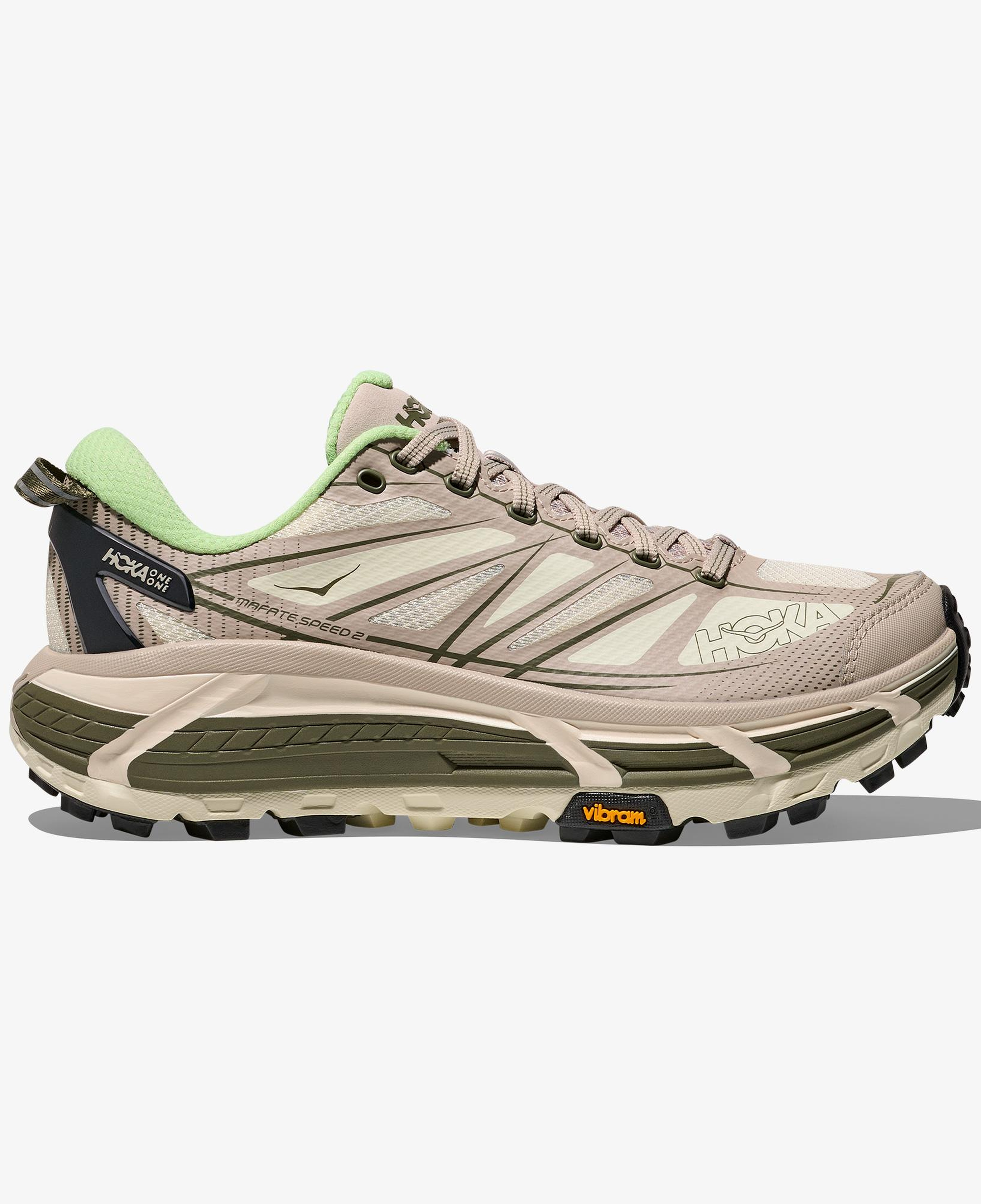 Hoka Mafate Speed 2 Erkek Yeşil Outdoor Ayakkabı