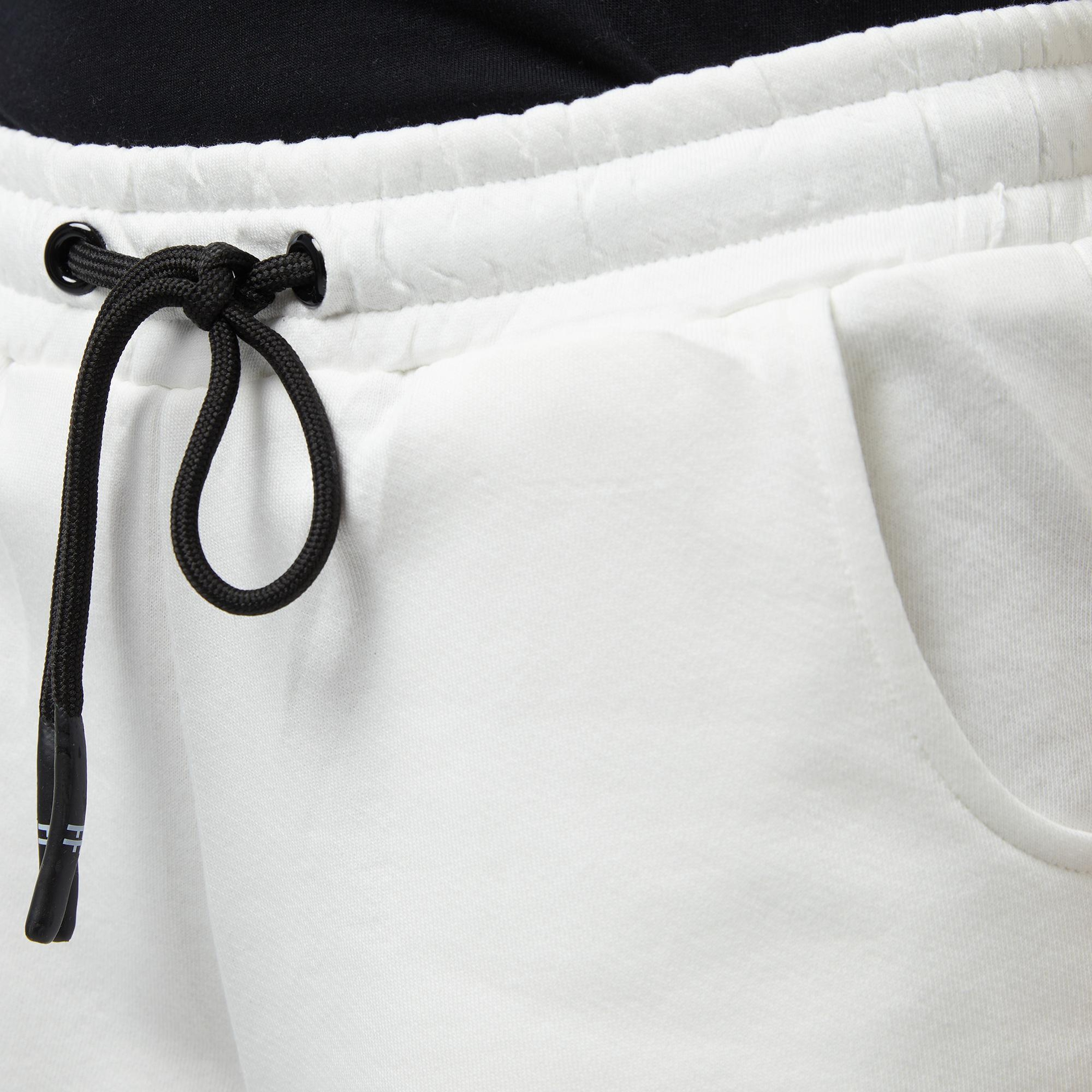 Forfun Ff High Waisted Kadın Beyaz Şort