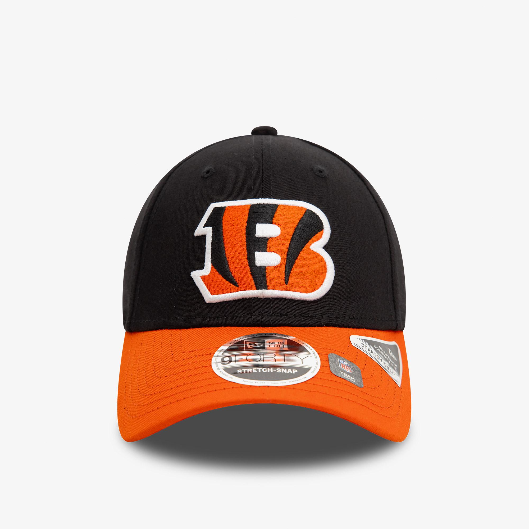 New Era Cincinnati Bengals NFL 9Forty Unisex Siyah/Turuncu Şapka