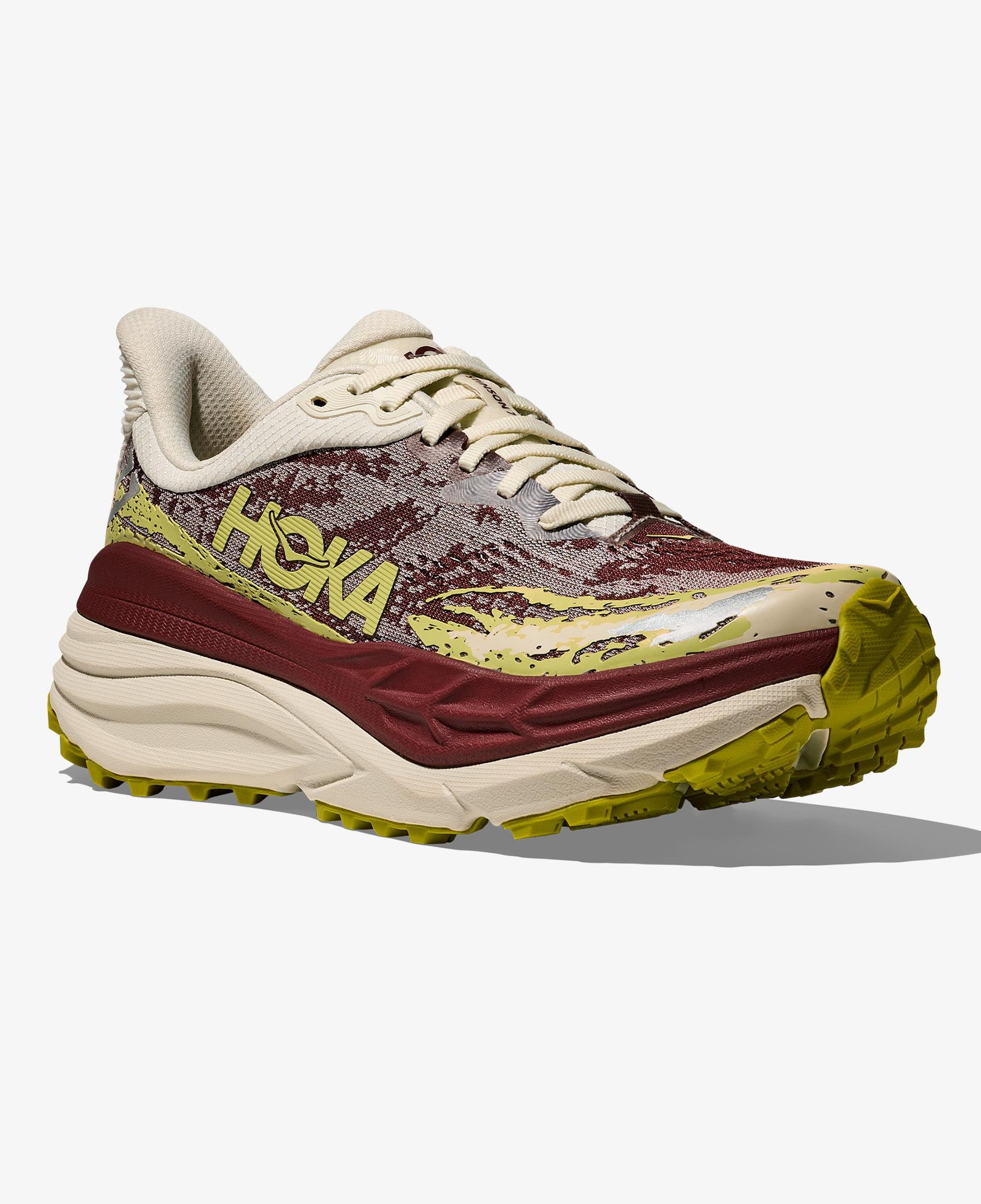 Hoka Stinson 7 Kadın Krem Koşu Ayakkabısı