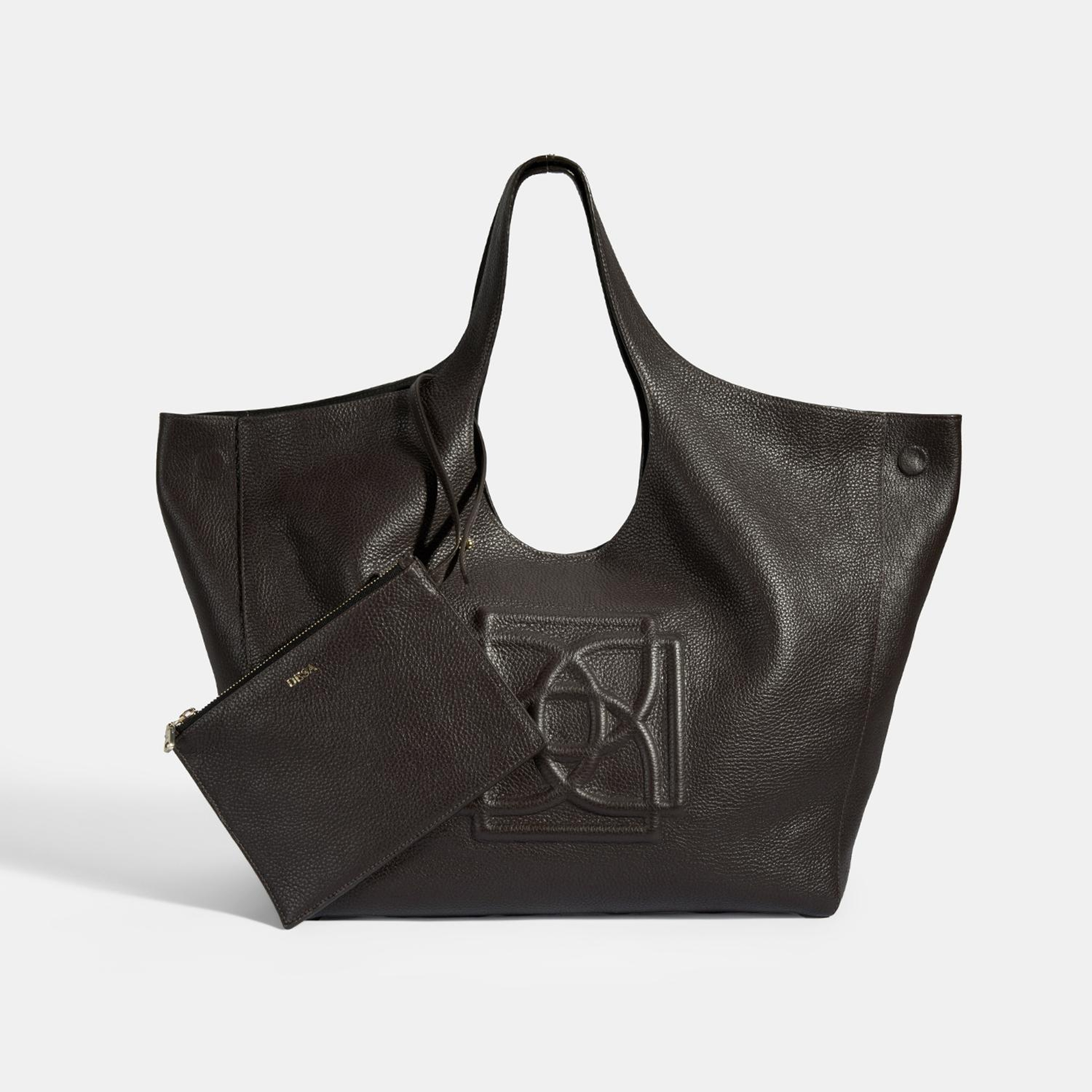 Kadın Kahve Deri Hobo Çanta