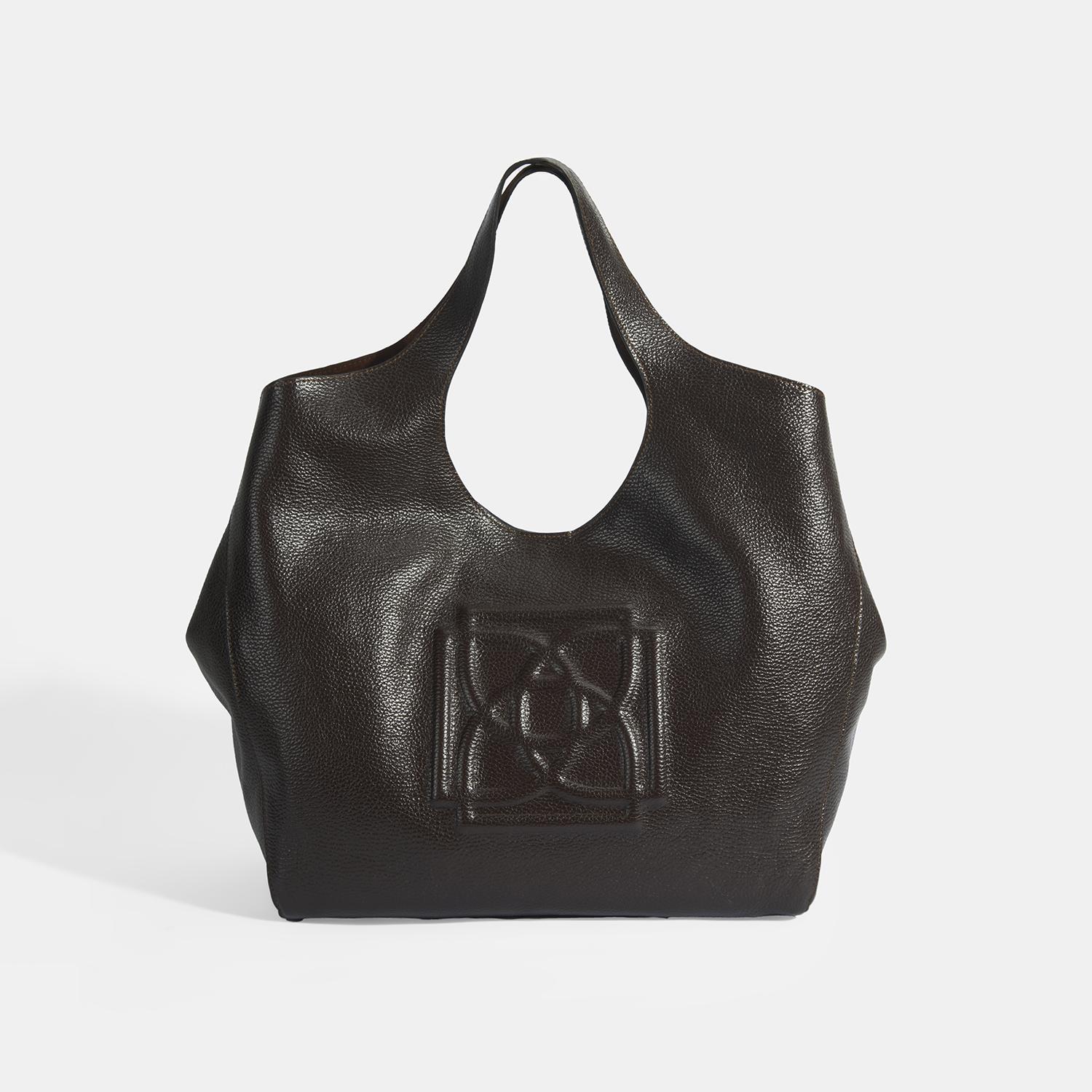 Kadın Kahve Deri Hobo Çanta