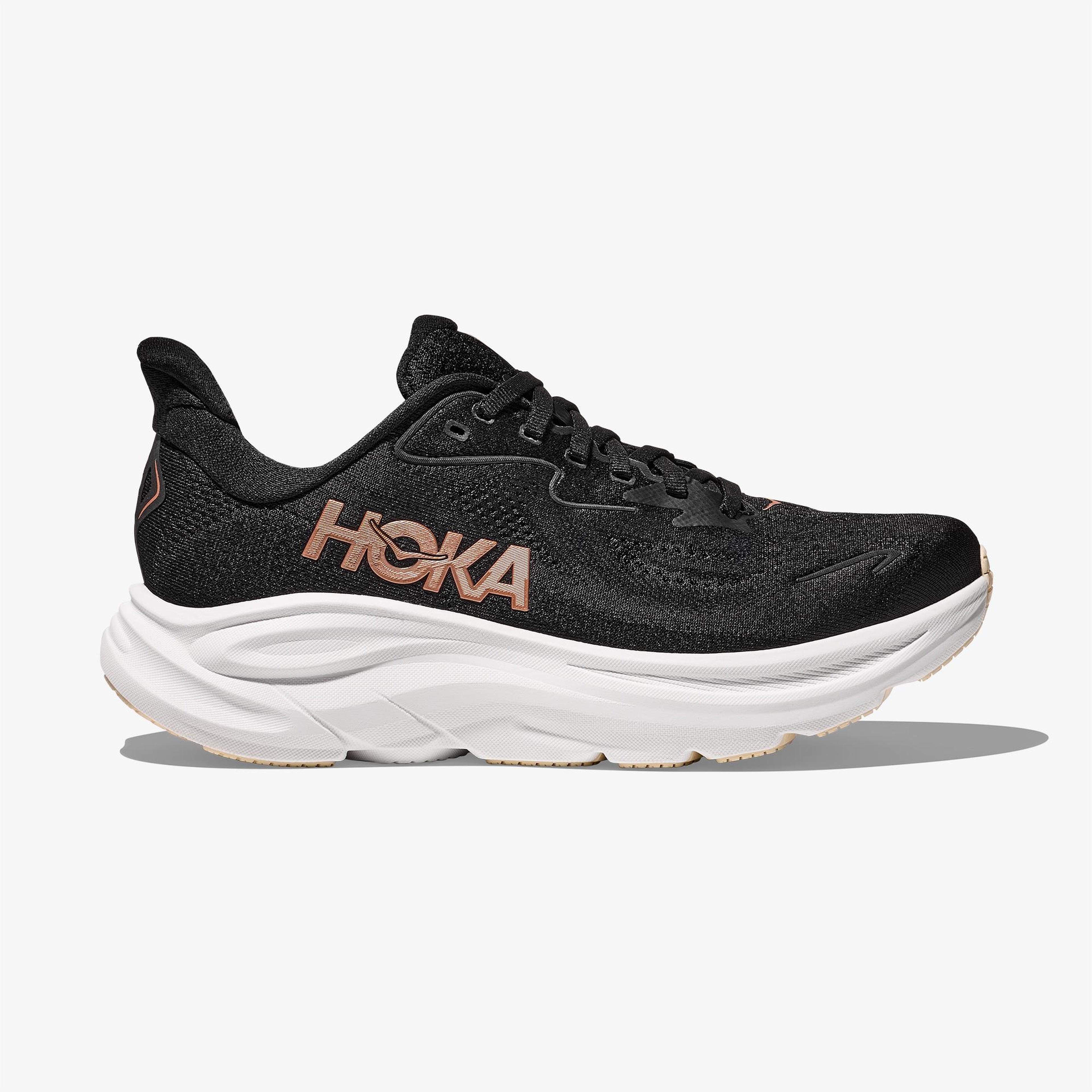 Hoka Clifton 10 Kadın Siyah Yol Koşu Ayakkabısı