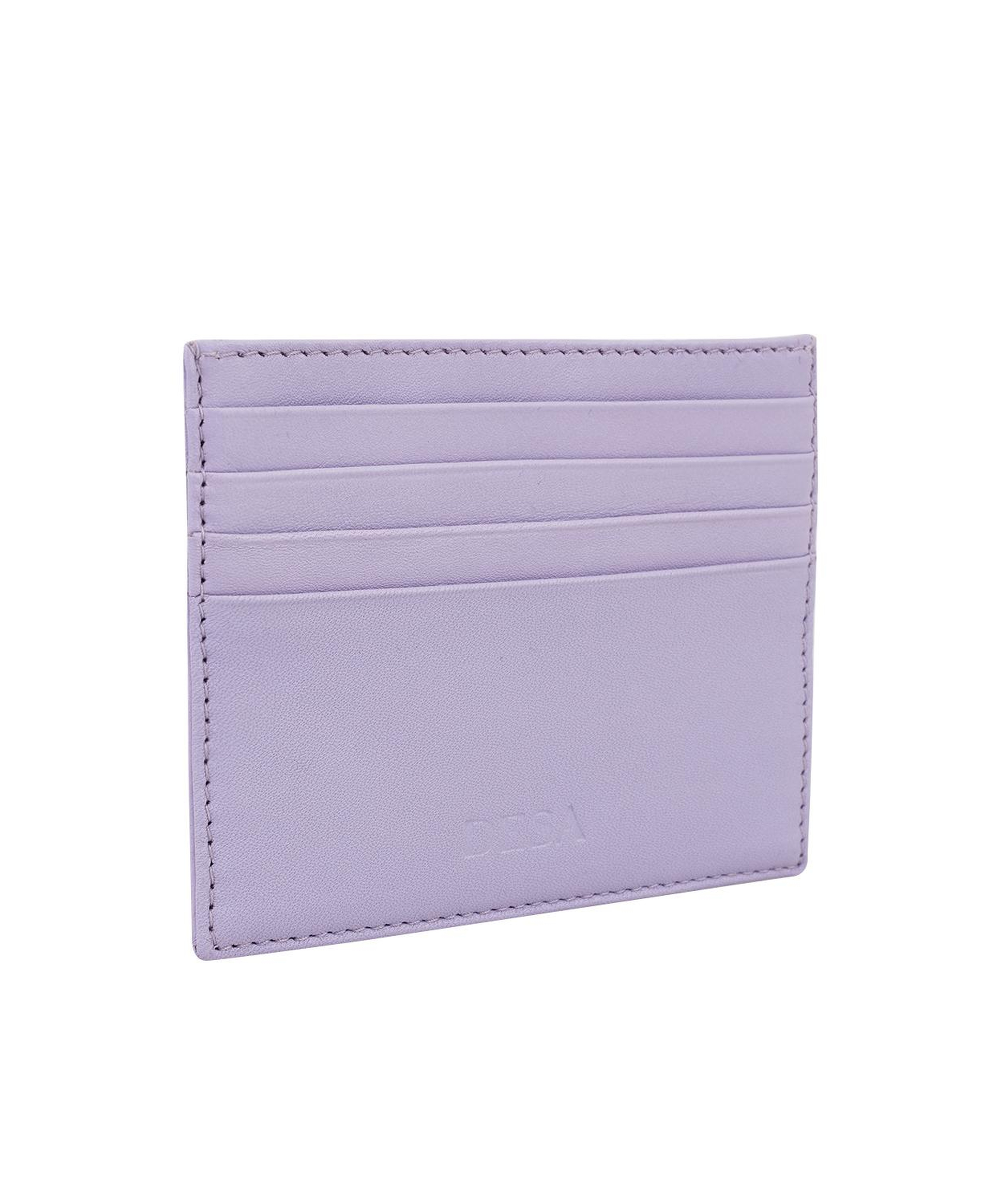 Vidal Lila Kadın Deri Kartlık