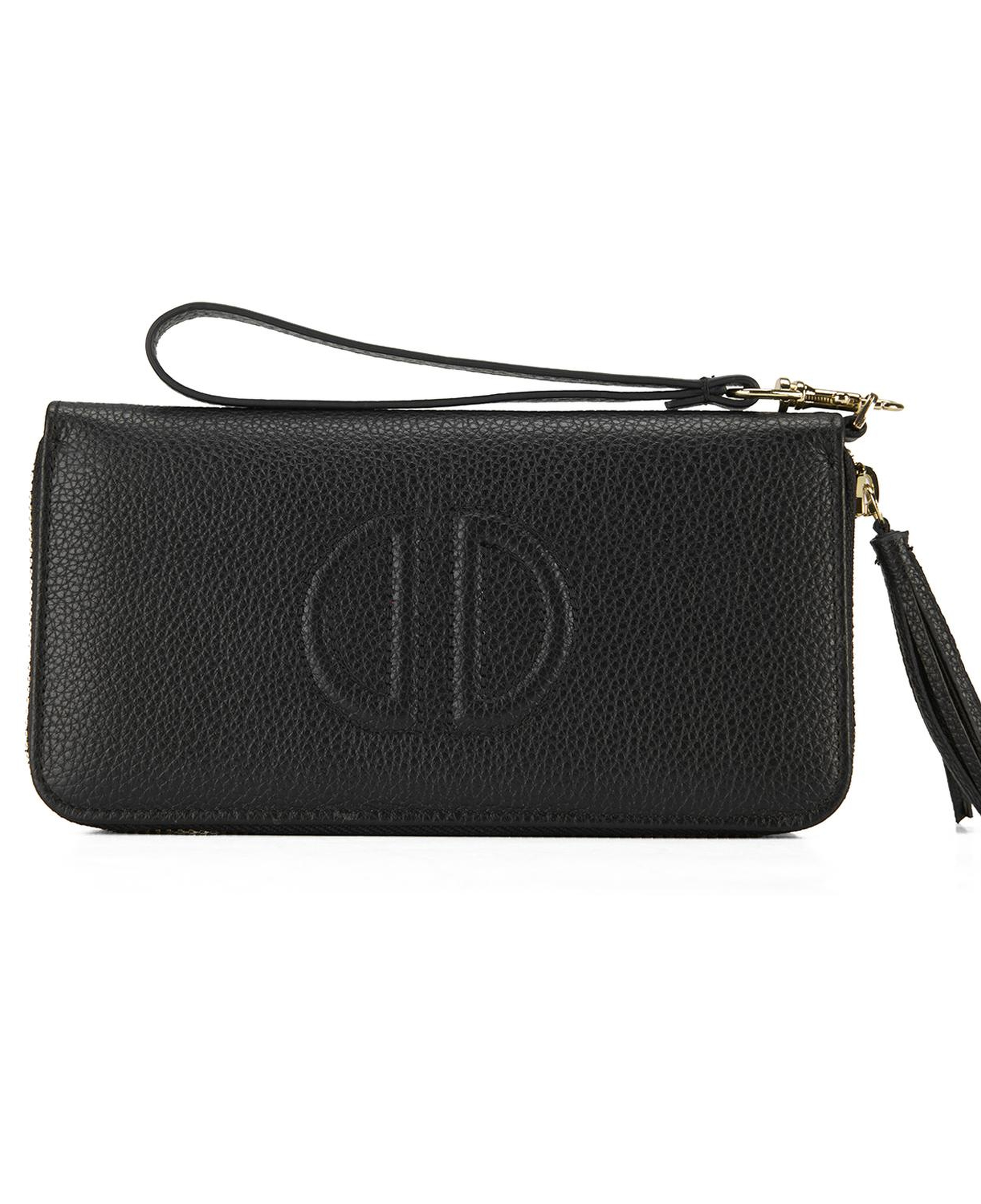 Kathleen Siyah Kadın Deri Cüzdan