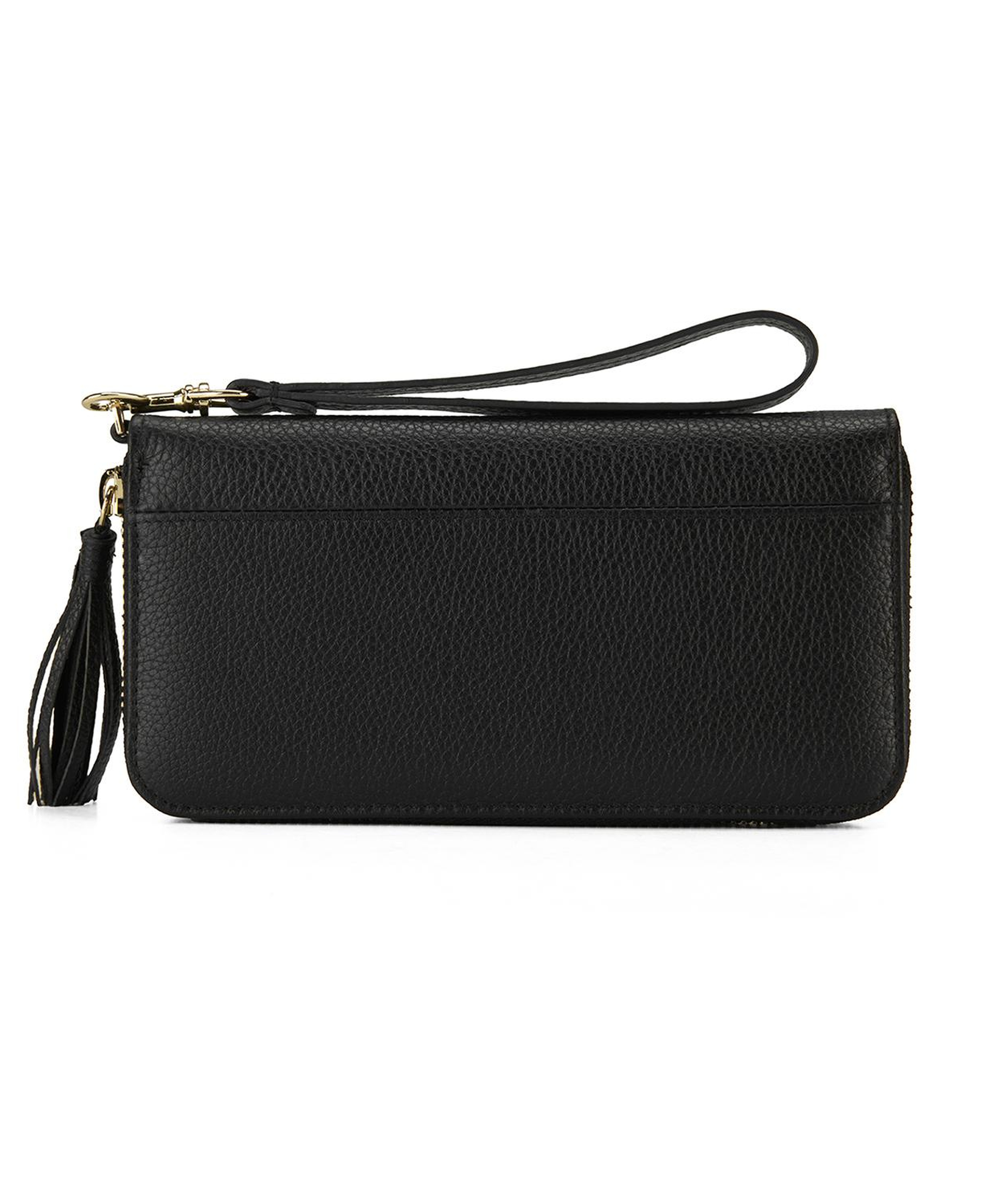 Kathleen Siyah Kadın Deri Cüzdan