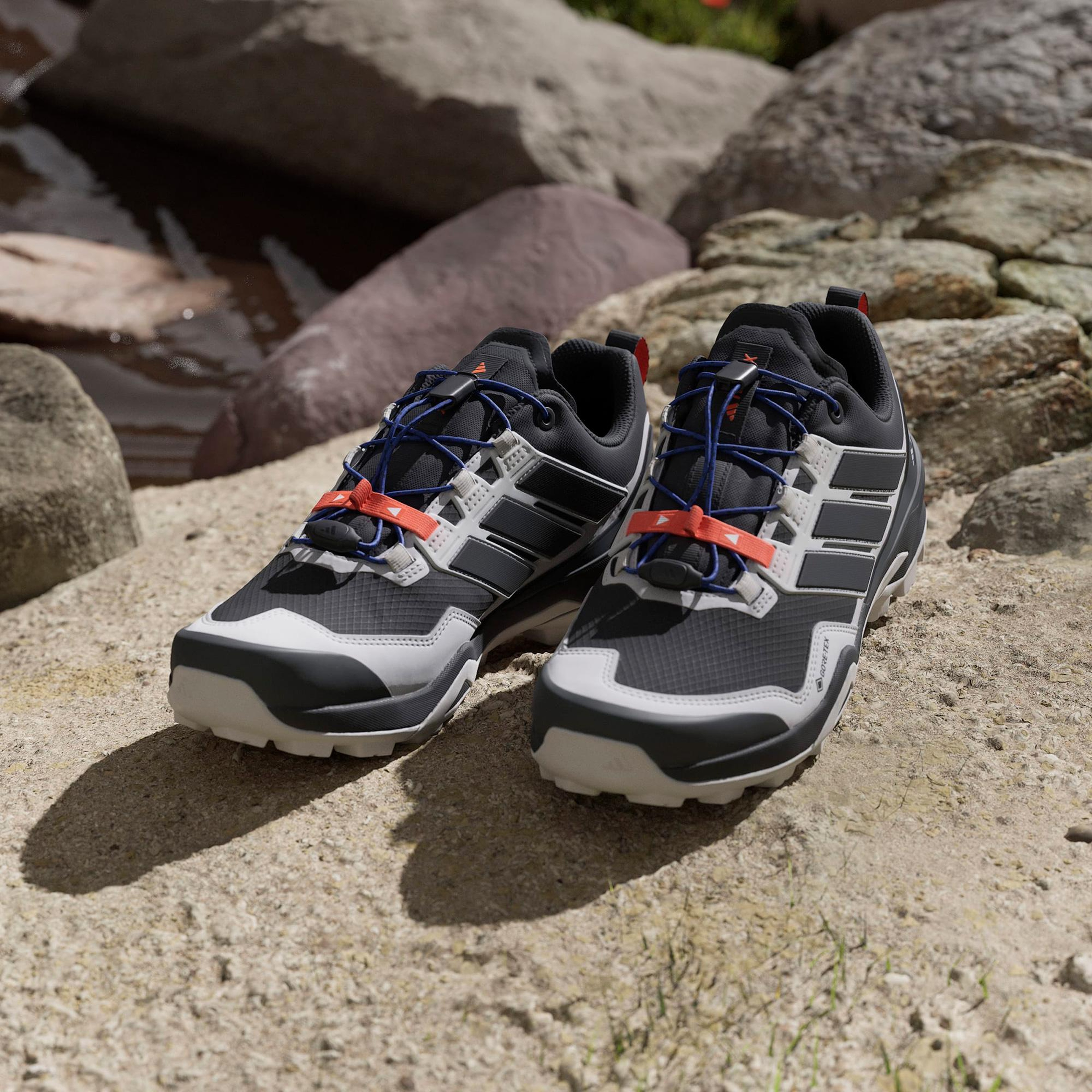 adidas Terrex Skychaser Gore-Tex Erkek Siyah Koşu Ayakkabısı