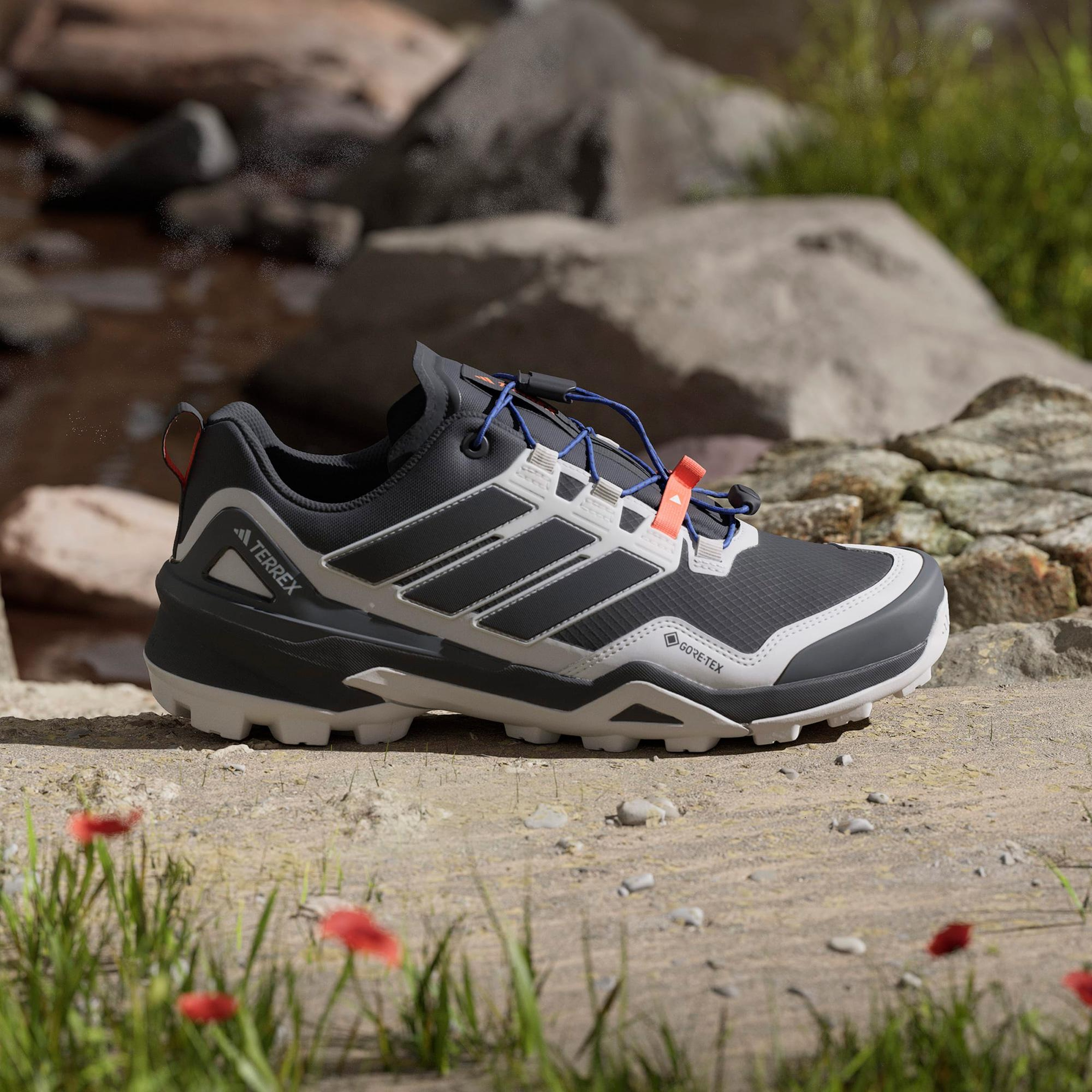 adidas Terrex Skychaser Gore-Tex Erkek Siyah Koşu Ayakkabısı