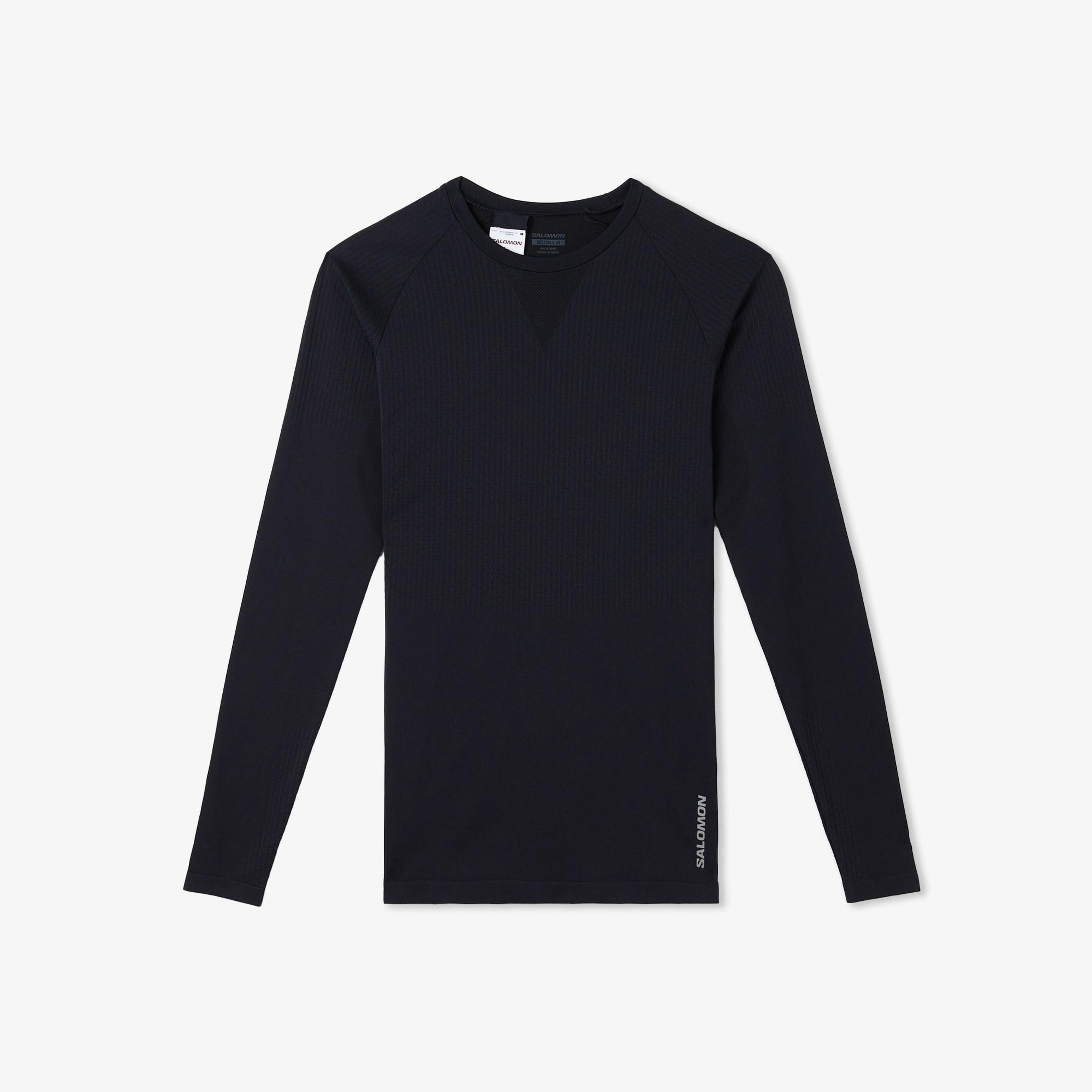 Salomon Sense Aura Kadın Siyah Koşu T-Shirt