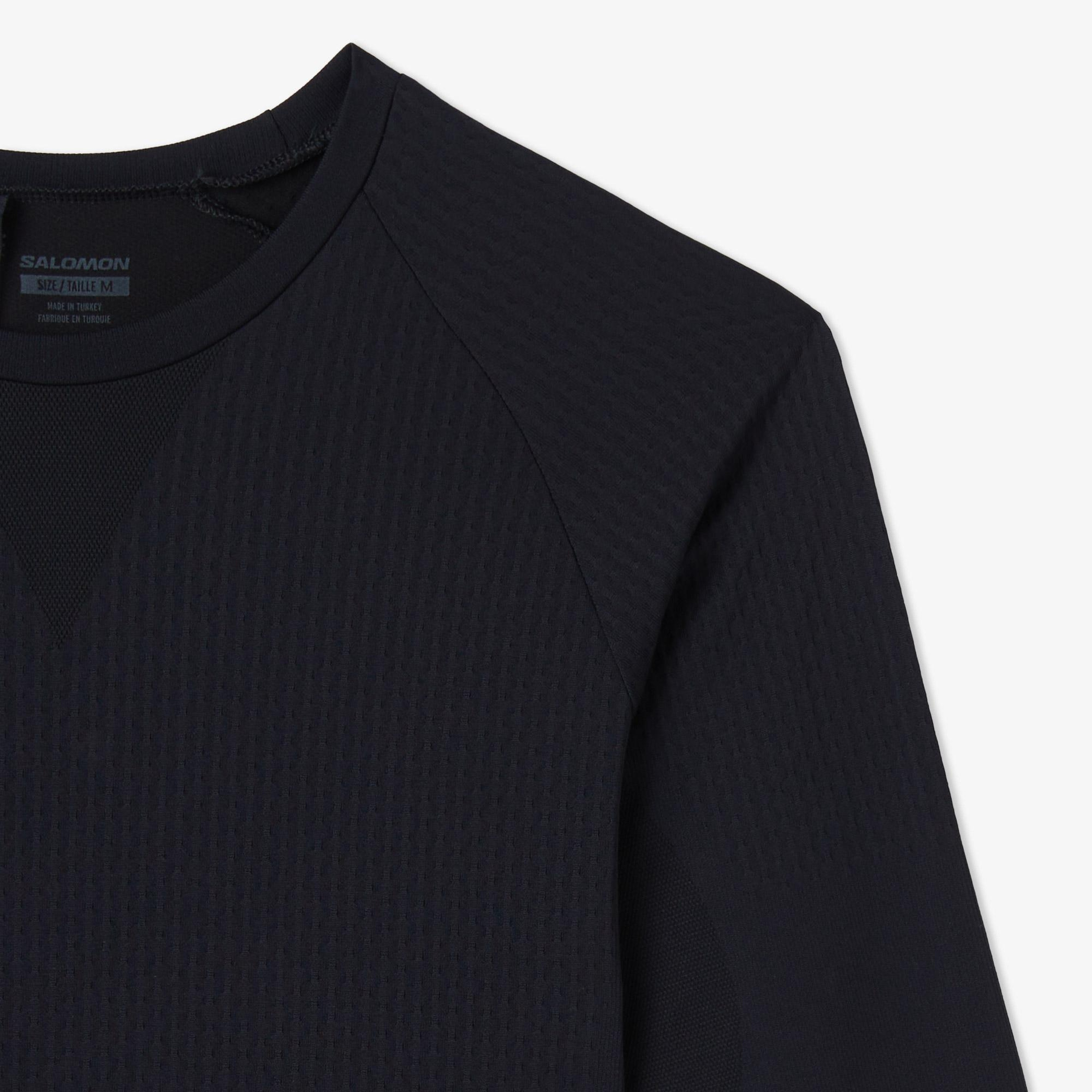 Salomon Sense Aura Kadın Siyah Koşu T-Shirt