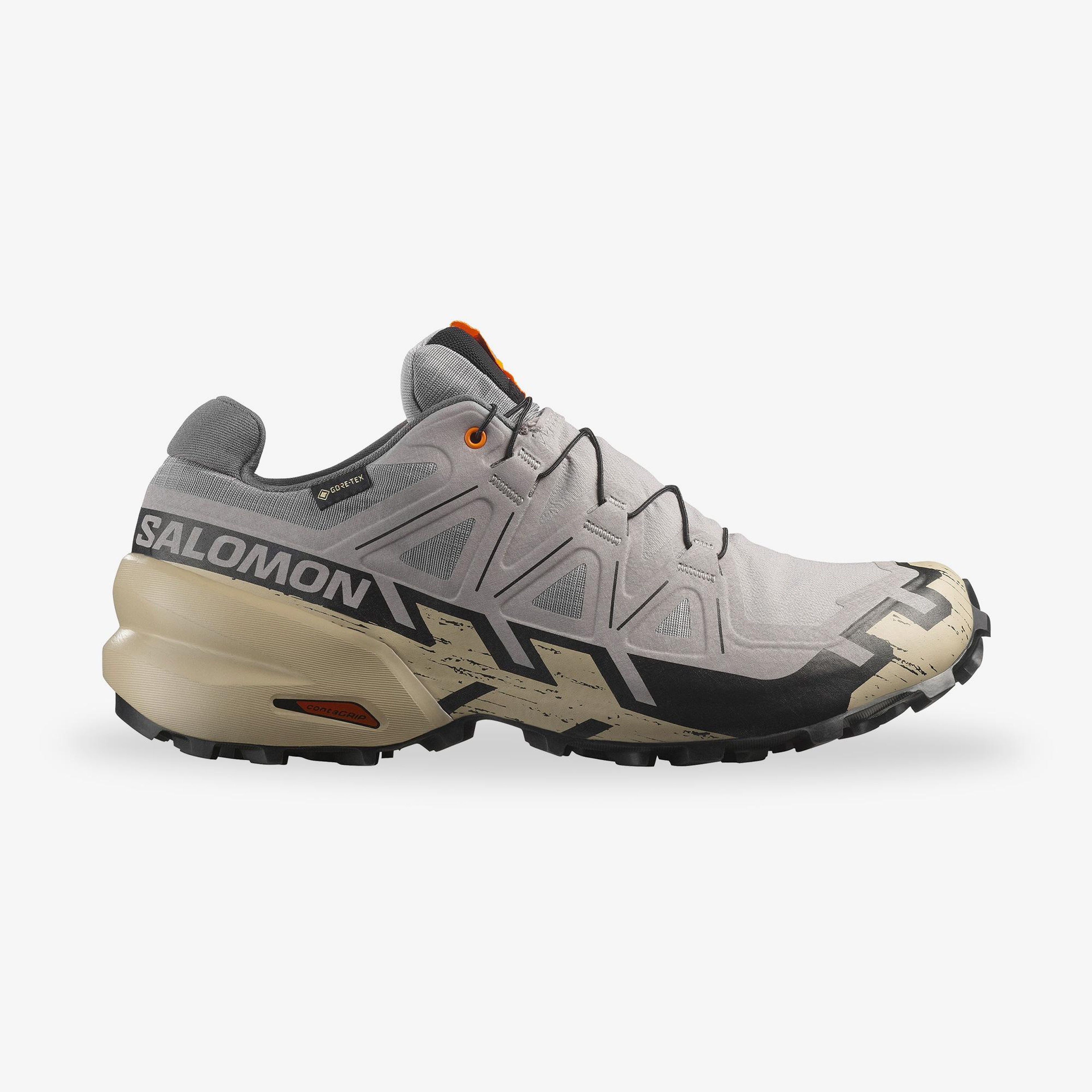 Salomon Speedcross 6 Gore-Tex Erkek Gri Koşu Ayakkabısı