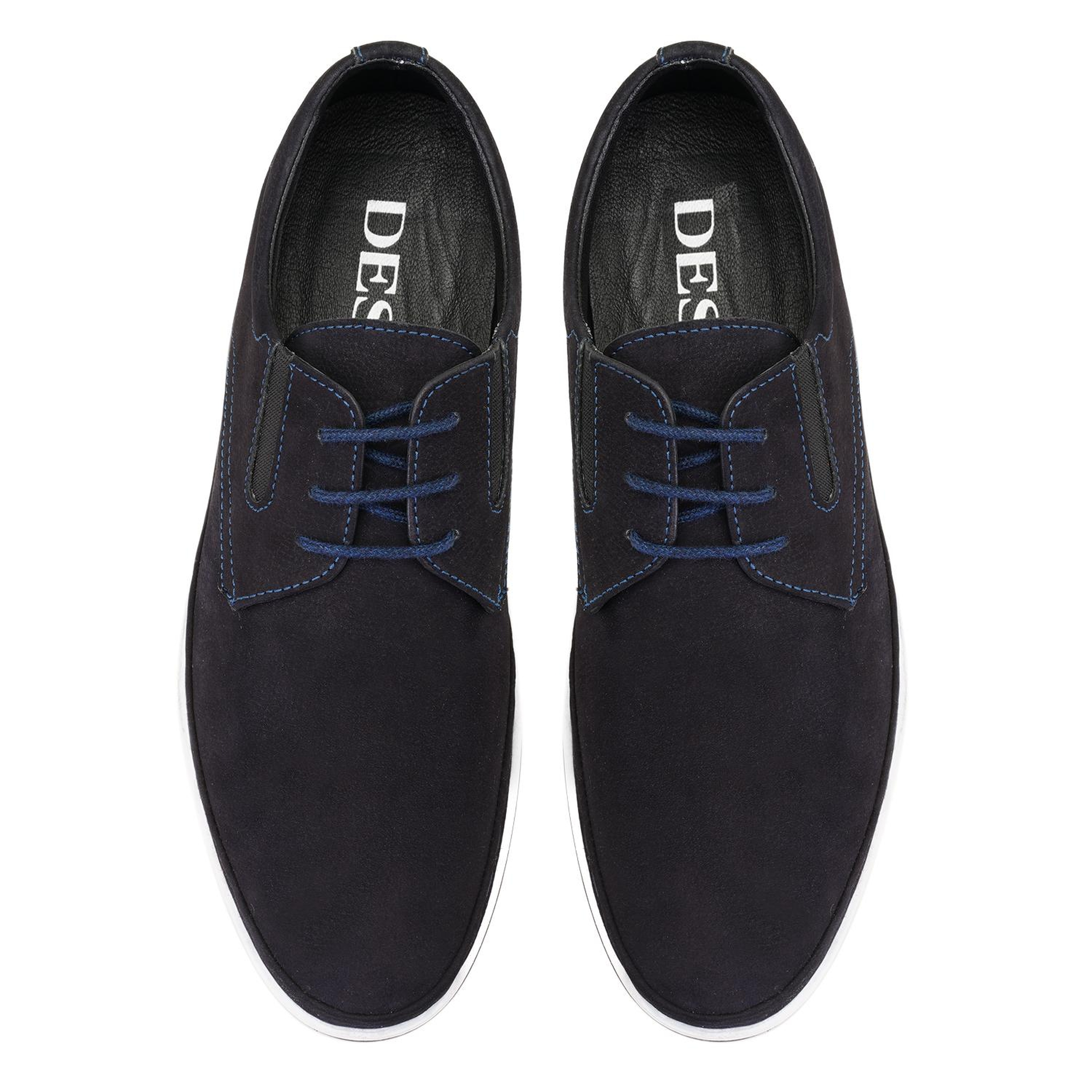 Celia Lacivert Erkek Deri Günlük Ayakkabı