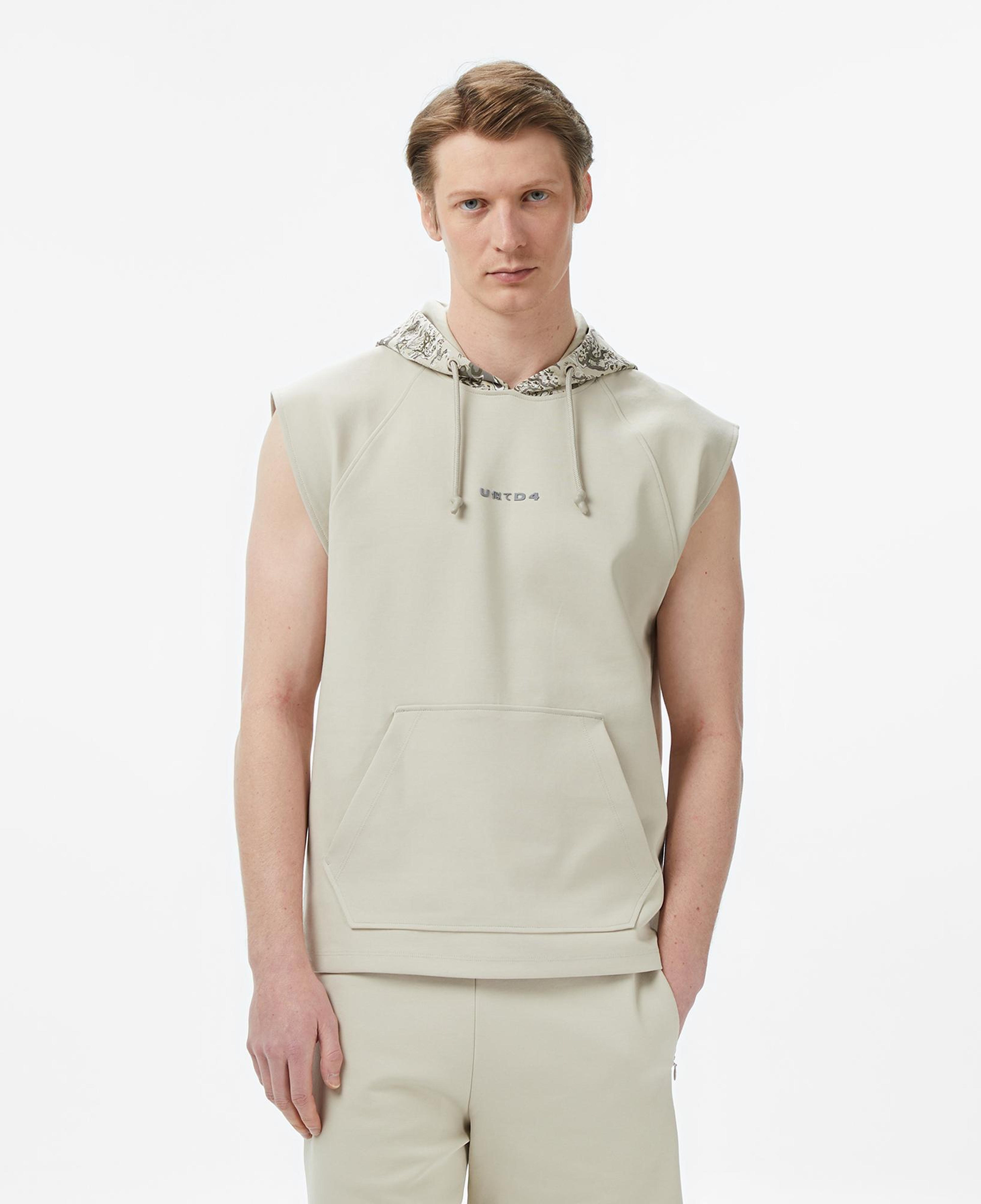 UNITED4 Comfort Fit Erkek Krem Sweatshirt