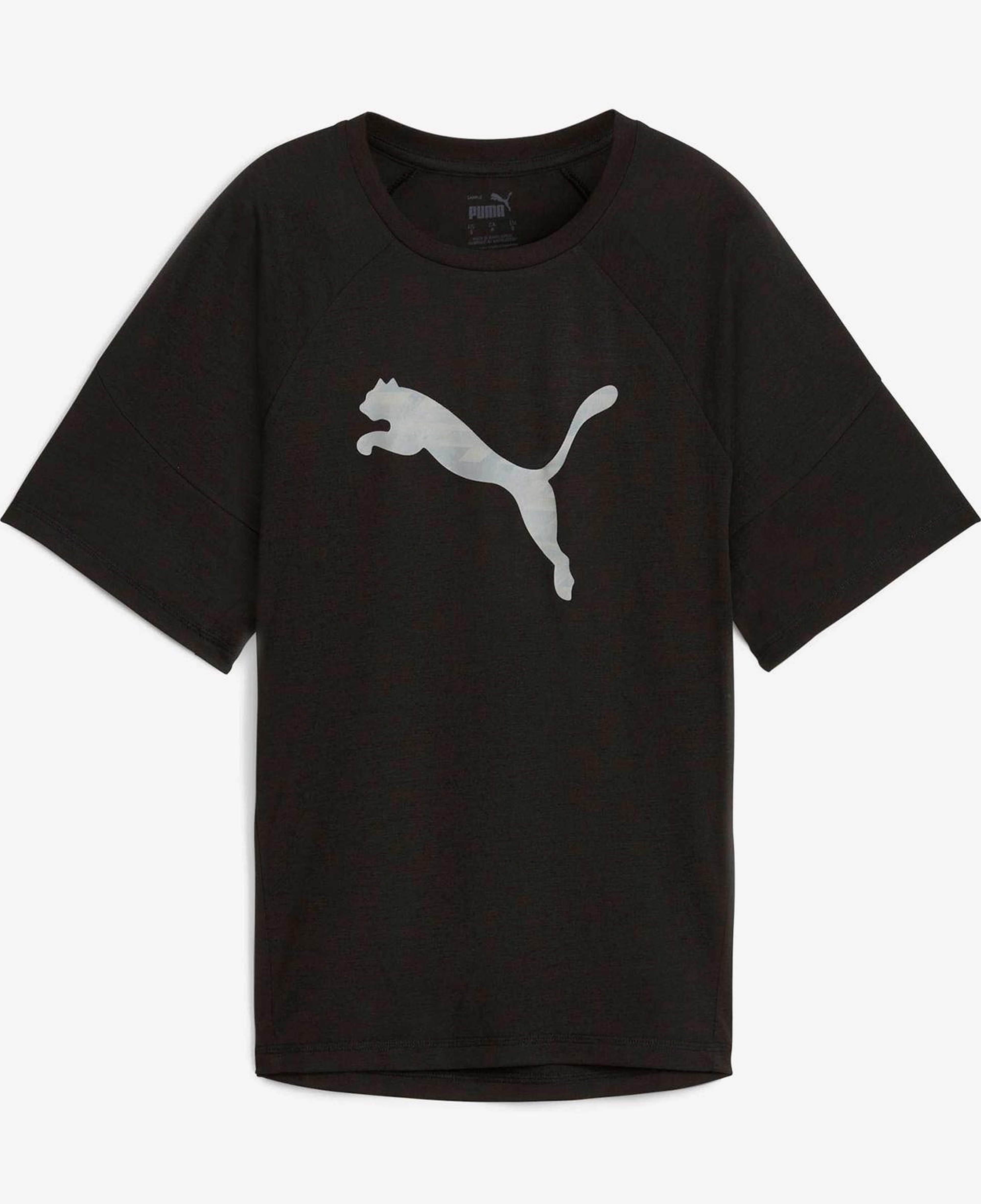 Puma Evostrıpe Graphic Kadın Siyah T-Shirt