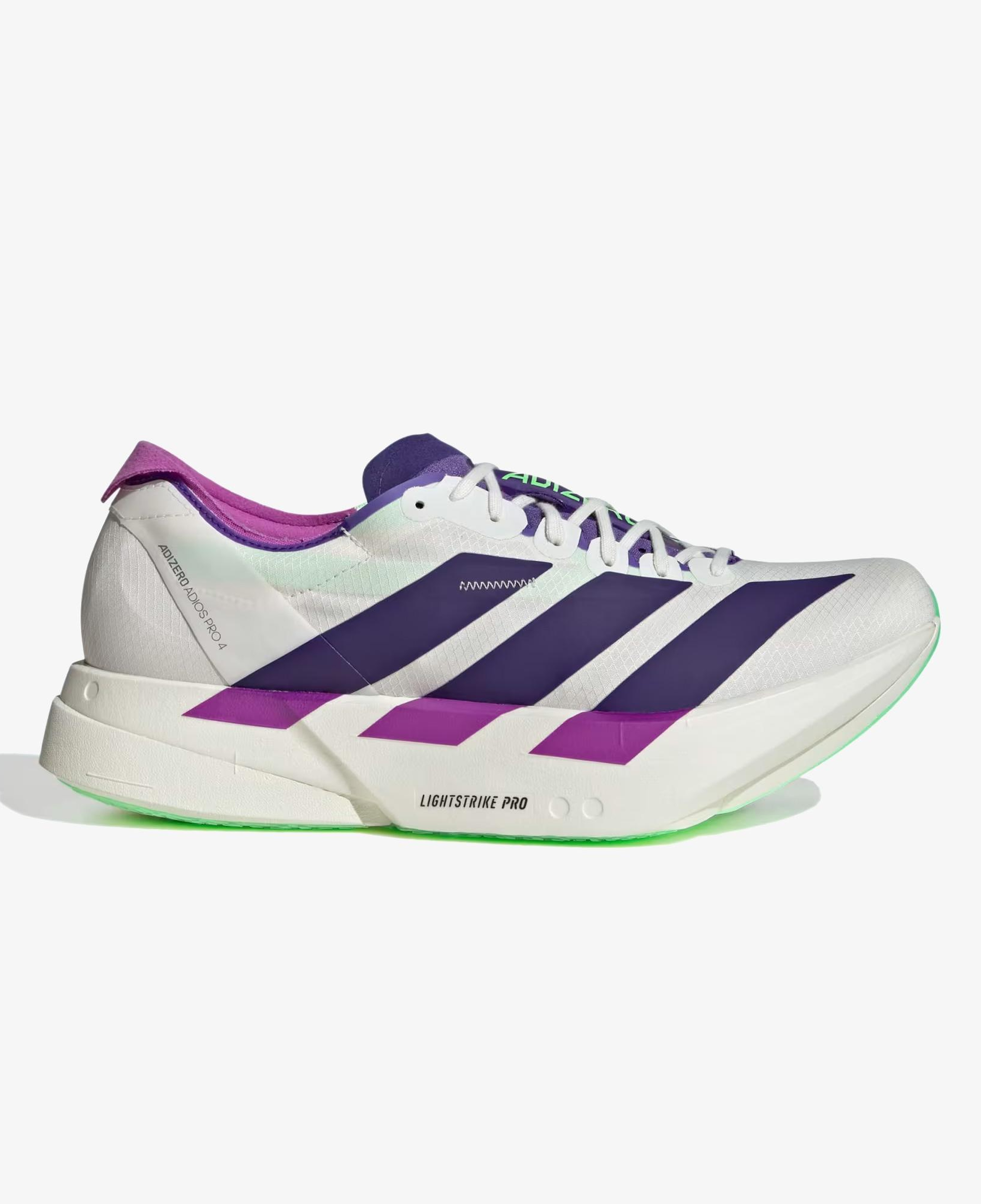 adidas Adizero Adios Pro 4 Unisex Beyaz Koşu Ayakkabısı