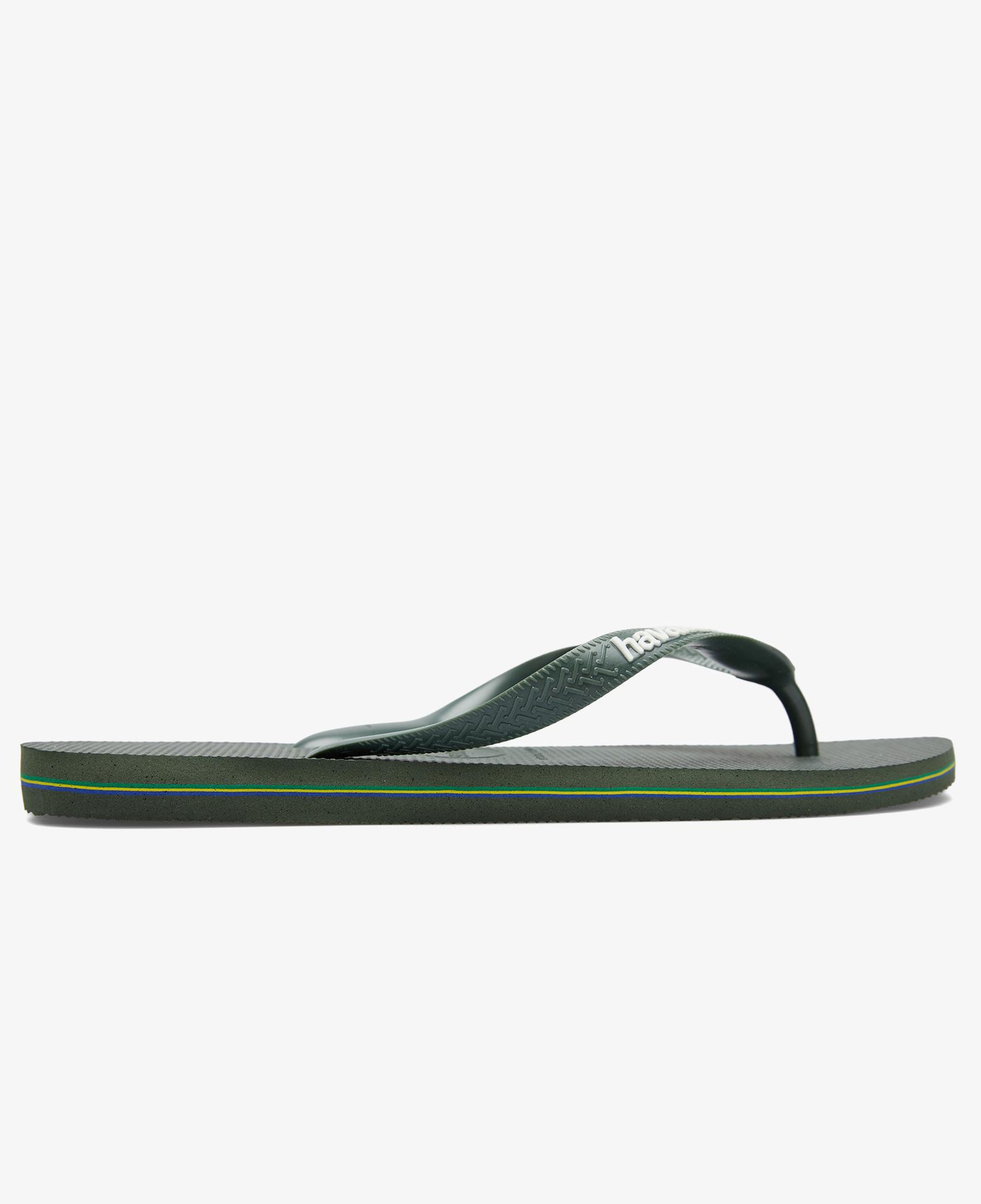 Havaianas Brasil Logo Erkek Yeşil Terlik