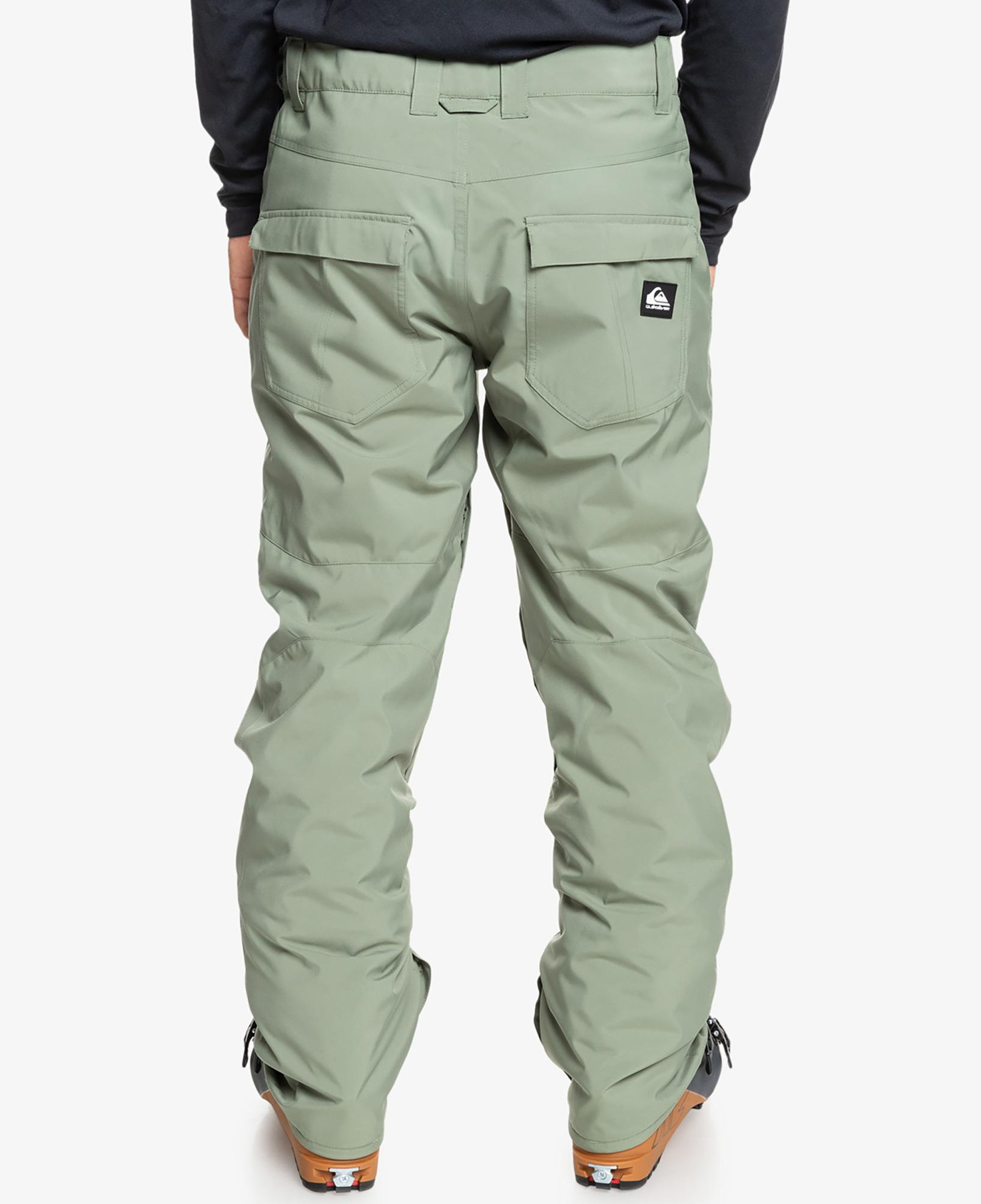 Quiksilver Estate Erkek Yeşil Kayak Pantolonu