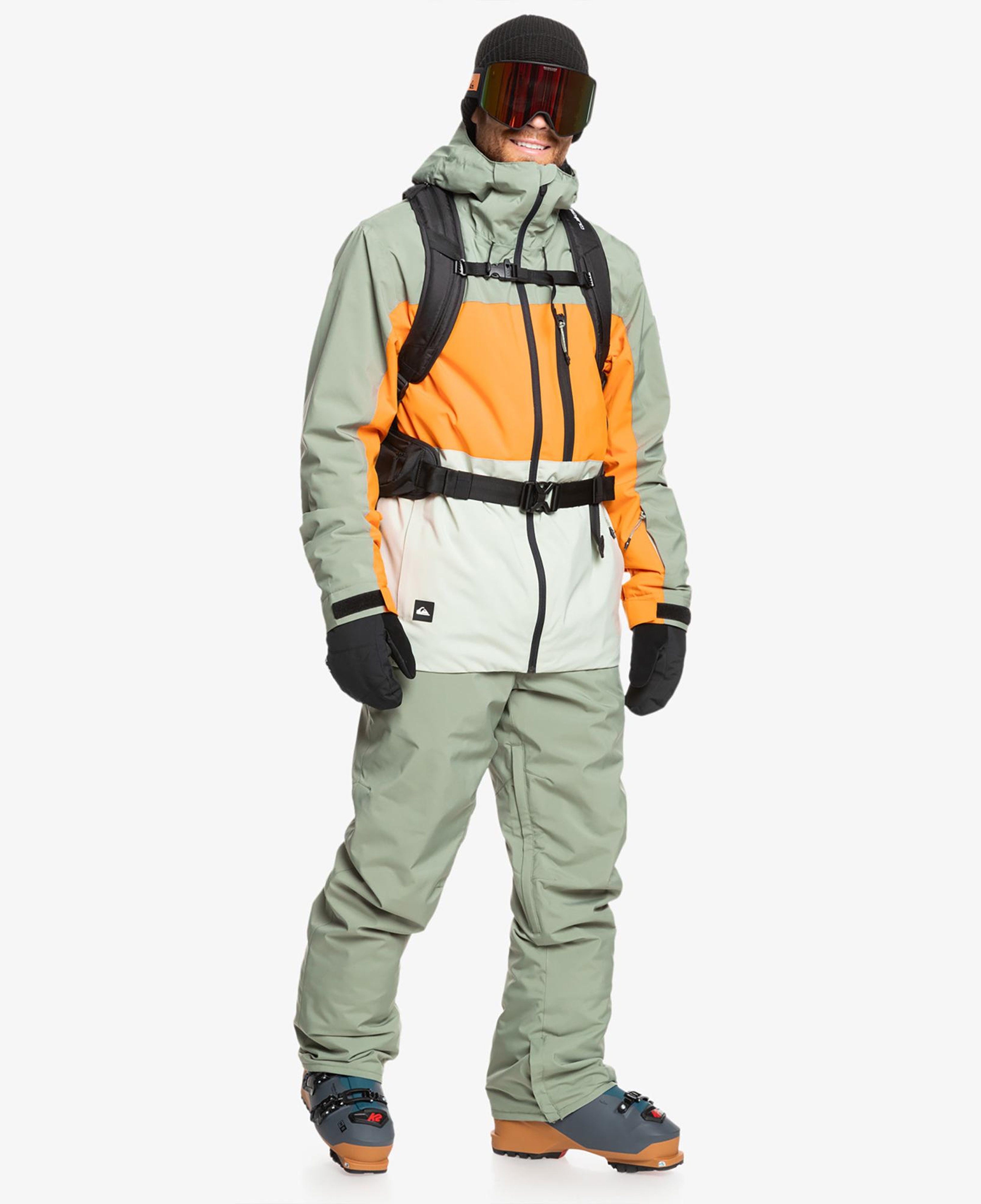 Quiksilver Estate Erkek Yeşil Kayak Pantolonu