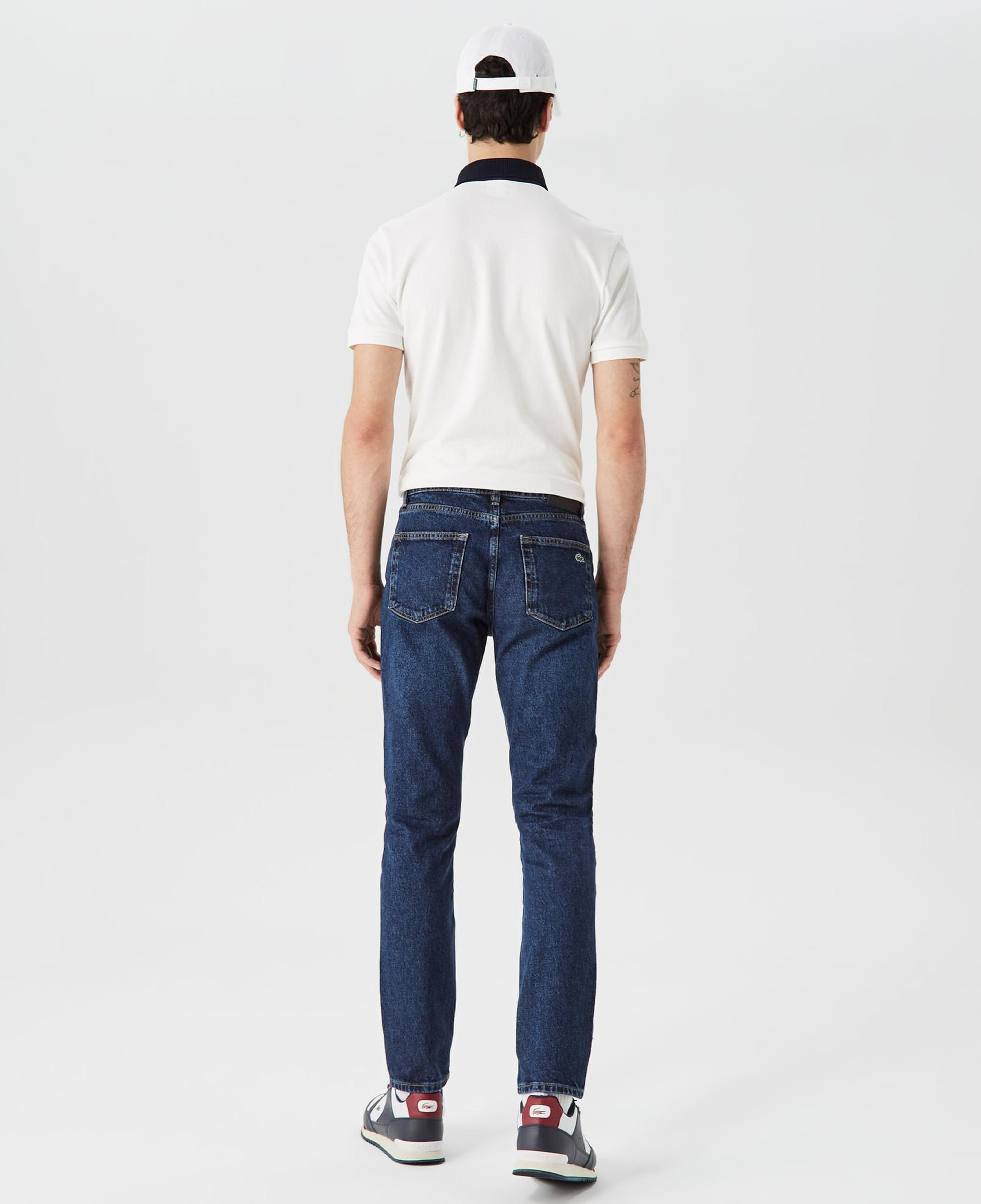 Lacoste Erkek Slim Fit Denim Koyu Mavi Pantolon