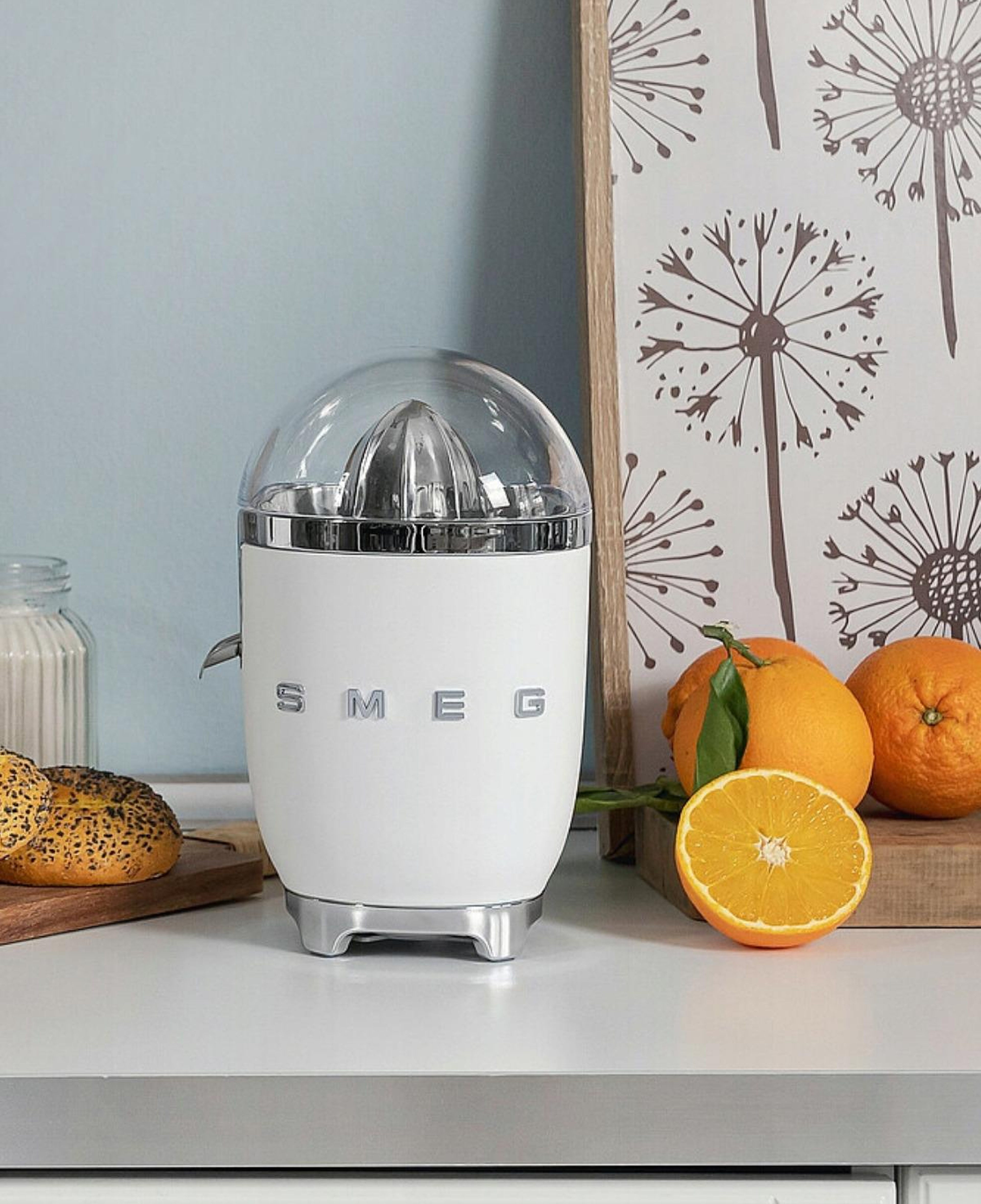 Smeg 50's Style Retro Beyaz Narenciye Sıkacağı Cjf01wheu