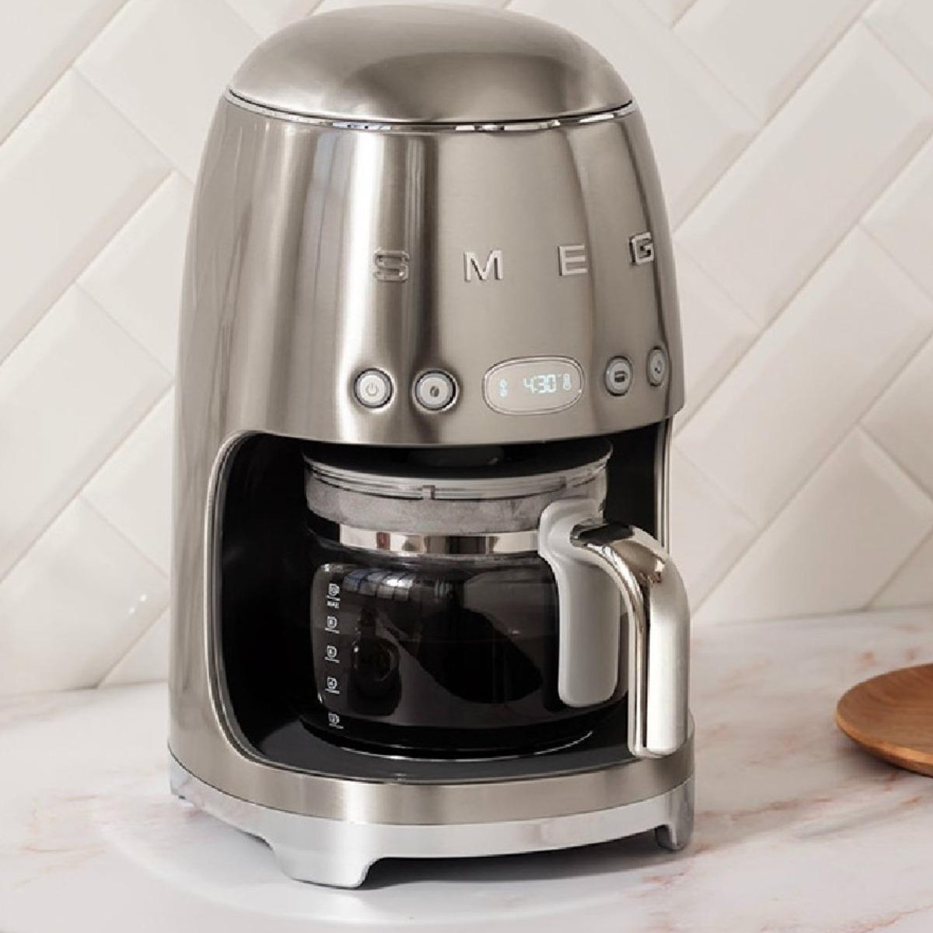 Smeg 50's Style Retro Filtre Kahve Makinesi Çelik Dcf02sseu