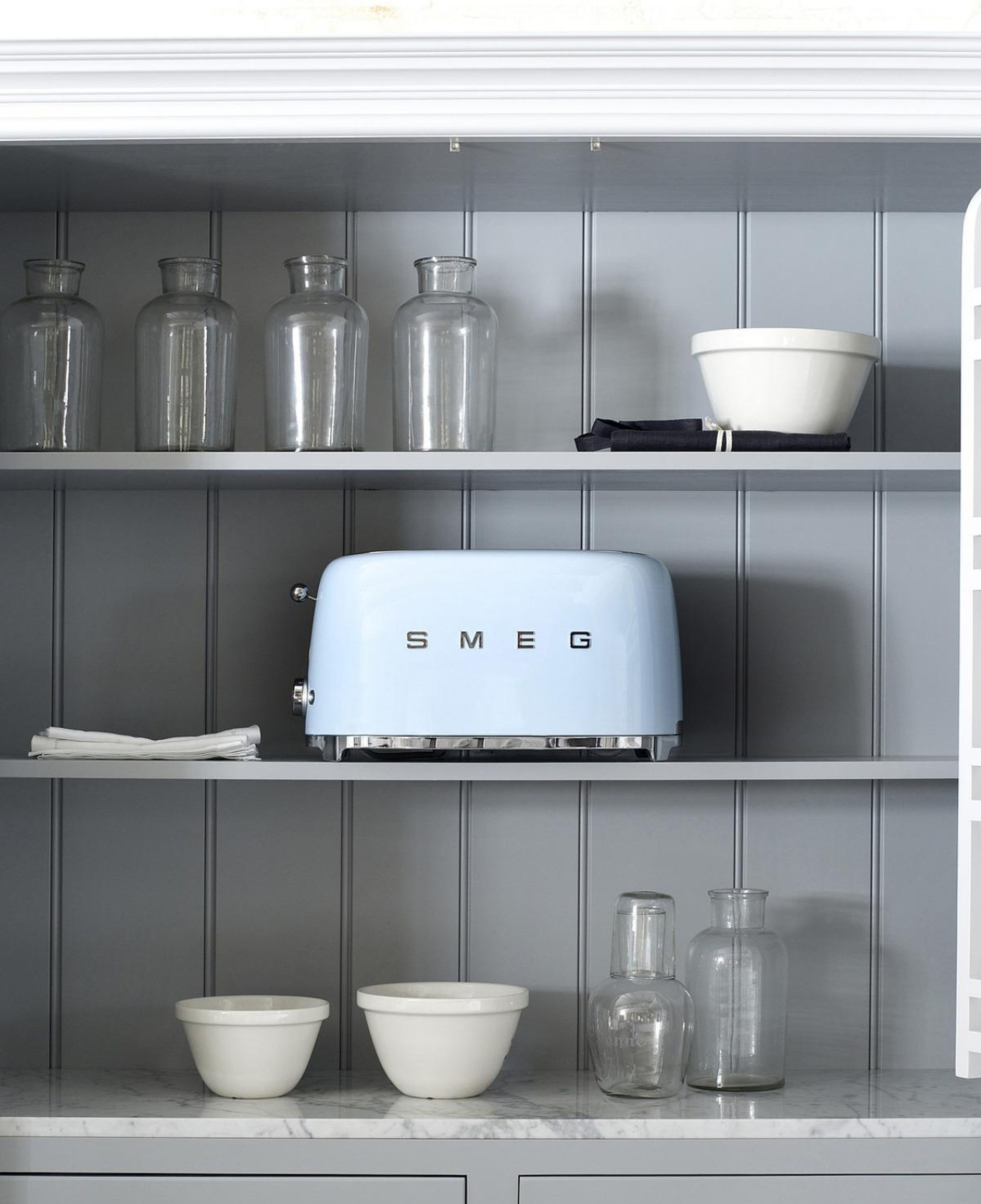 Smeg Mavi Ekmek Kızartma Makinesi 2x4