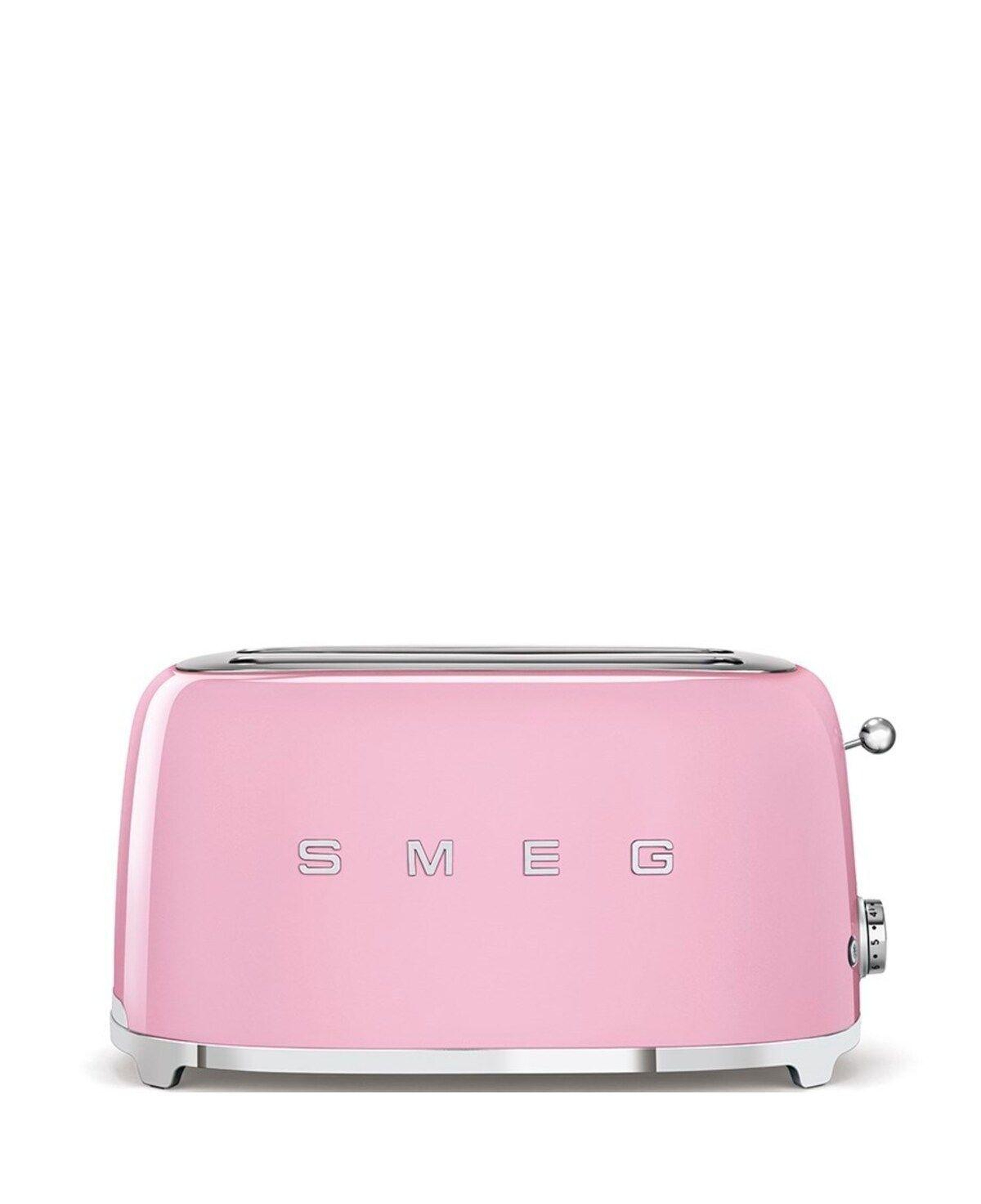 Smeg 50's Style Retro Pembe Ekmek Kızartma Makinesi 2x2 TSF02PKEU