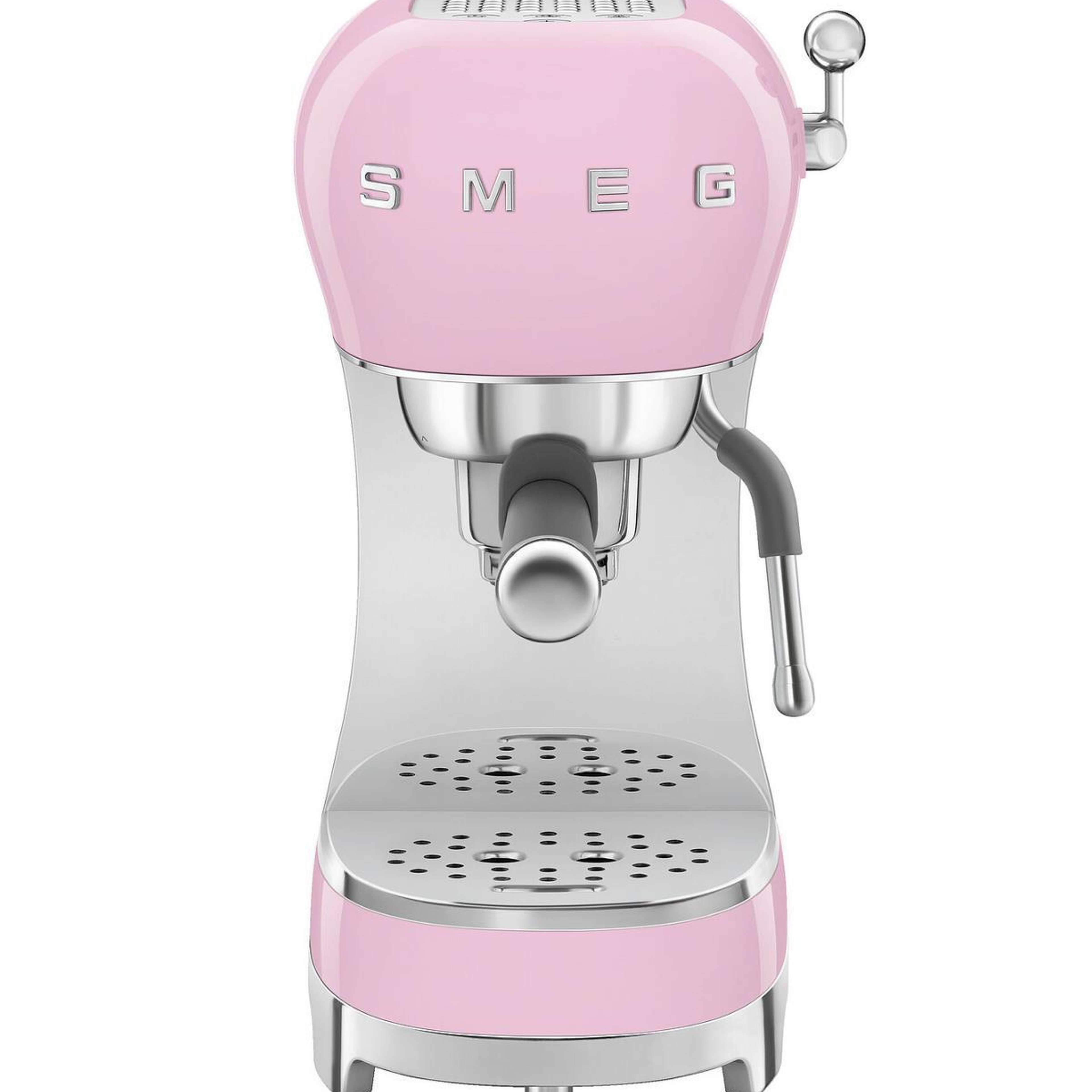 Smeg 50's Style Pembe Espresso Kahve Makinesi ecf02pkeu