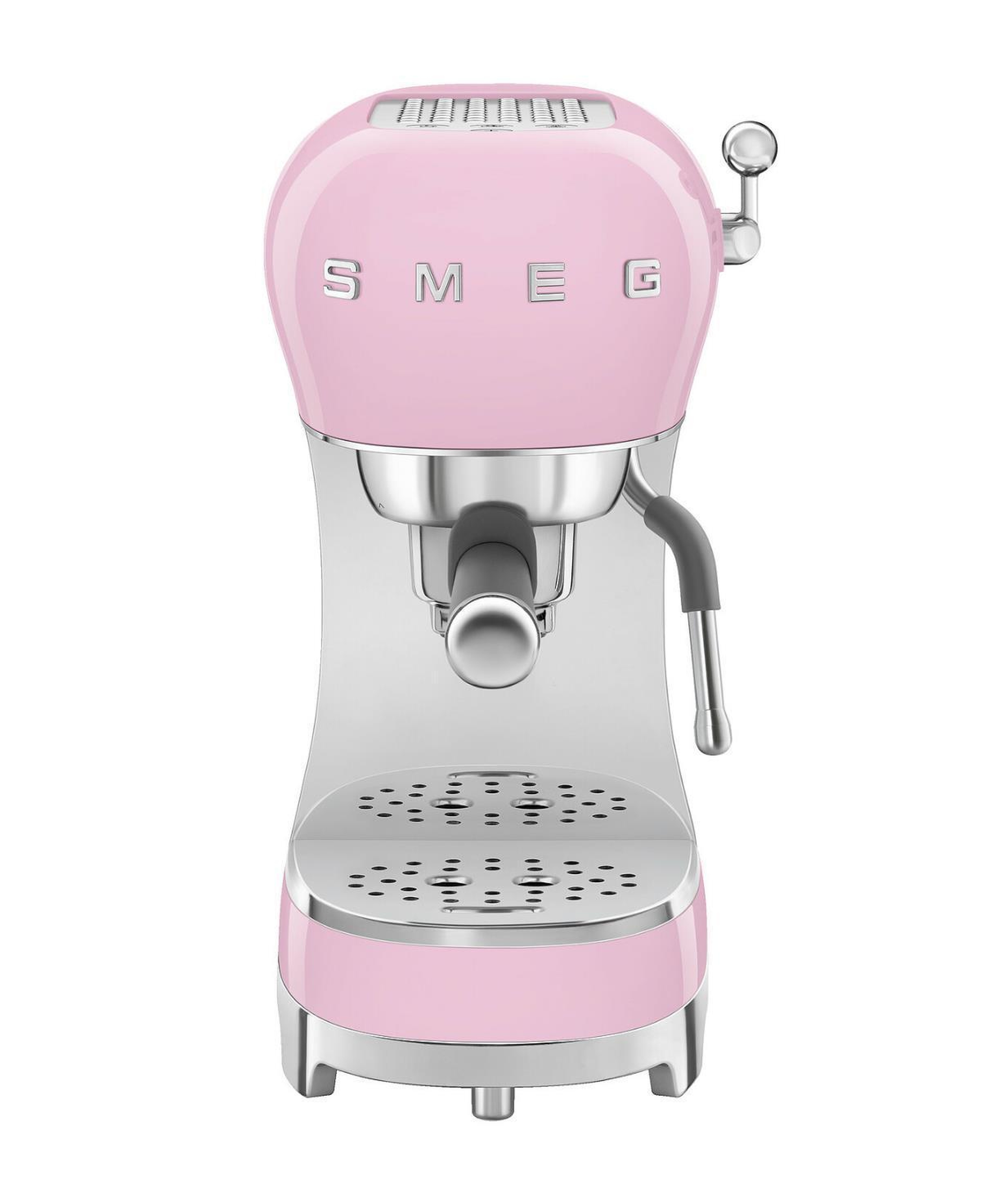 Smeg 50's Style Pembe Espresso Kahve Makinesi ecf02pkeu