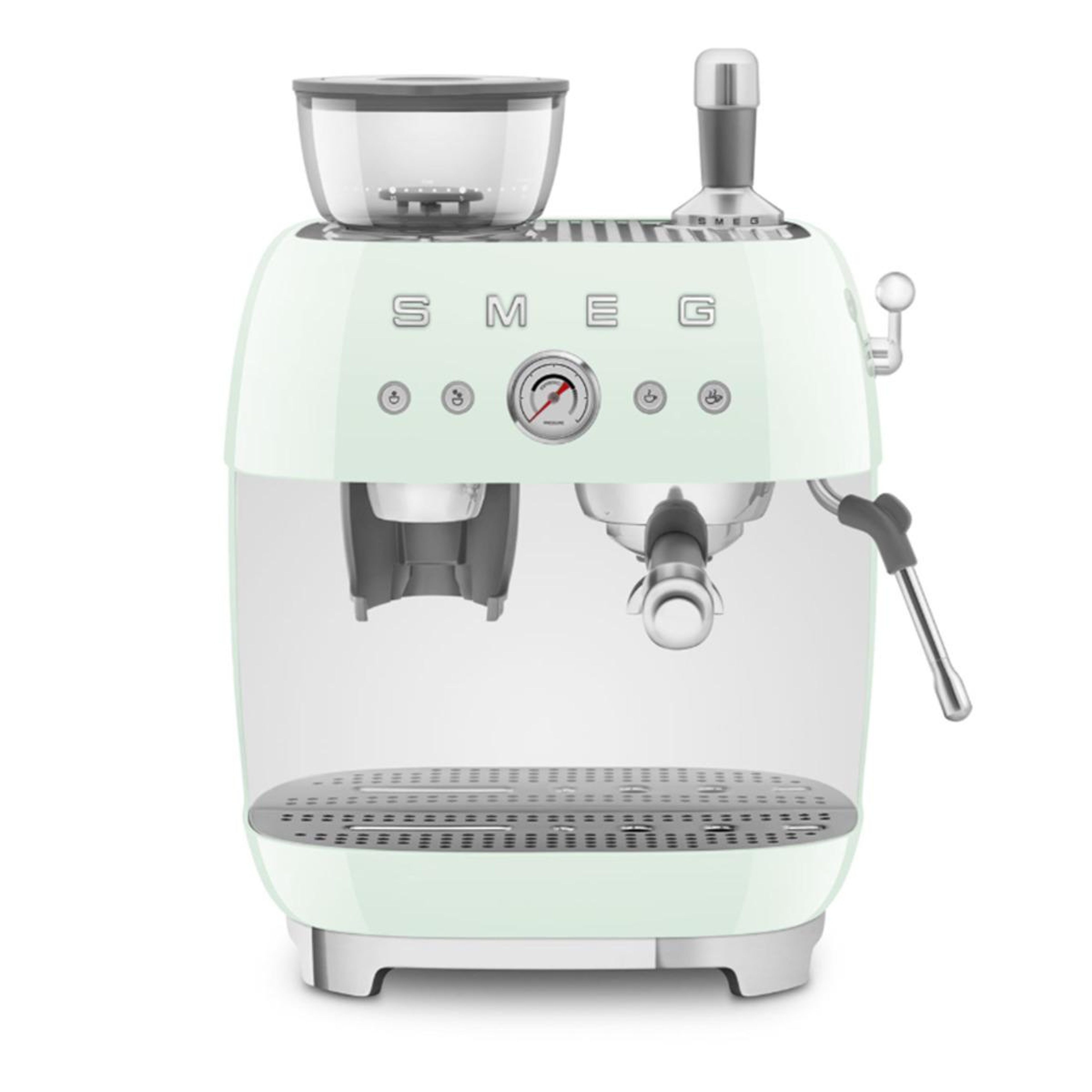 Smeg Pastel Yeşil Öğütücülü Espresso Kahve Makinesi Egf03pgeu