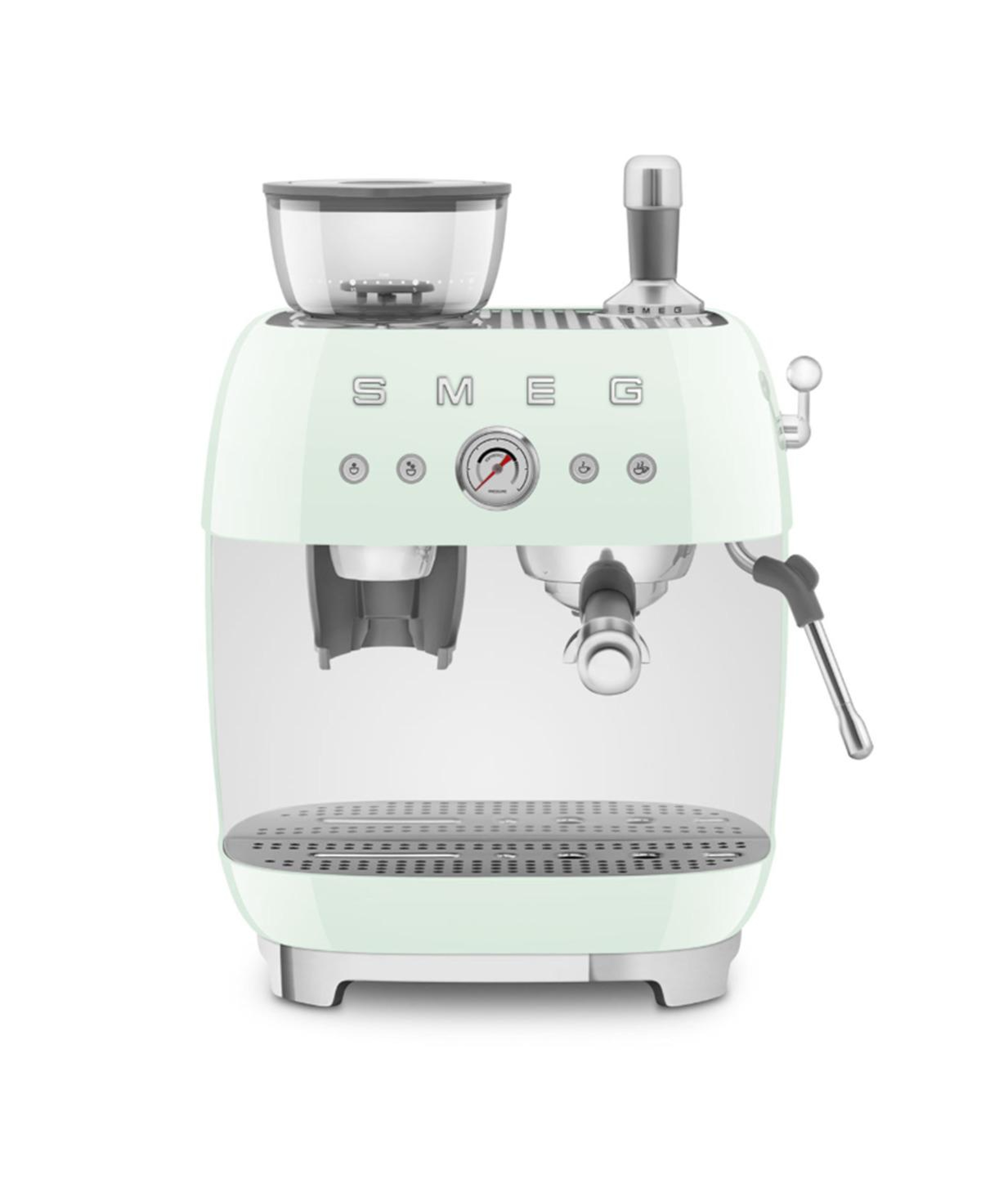 Smeg Pastel Yeşil Öğütücülü Espresso Kahve Makinesi Egf03pgeu