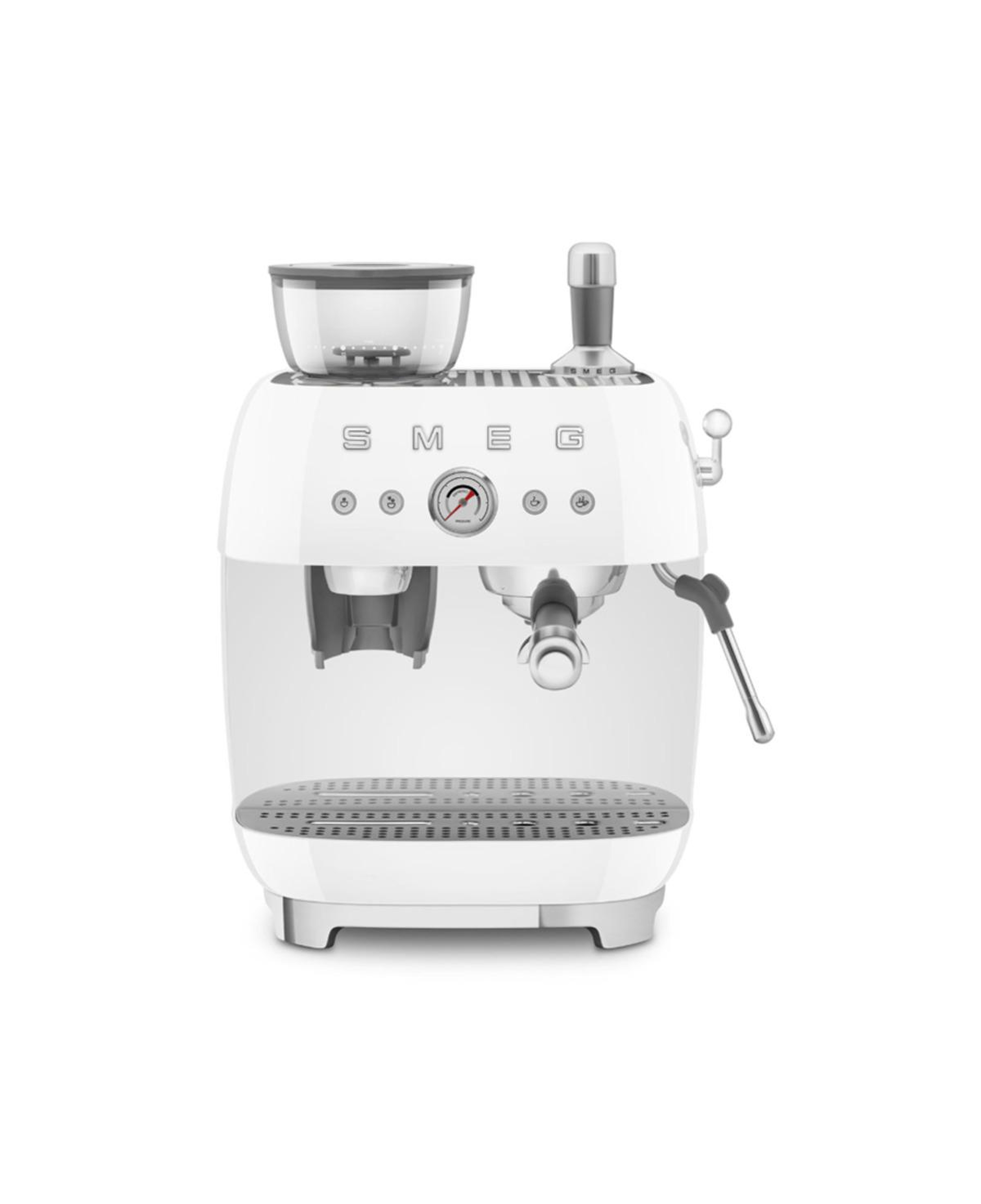 Smeg Beyaz Öğütücülü Espresso Kahve Makinesi Egf03wheu