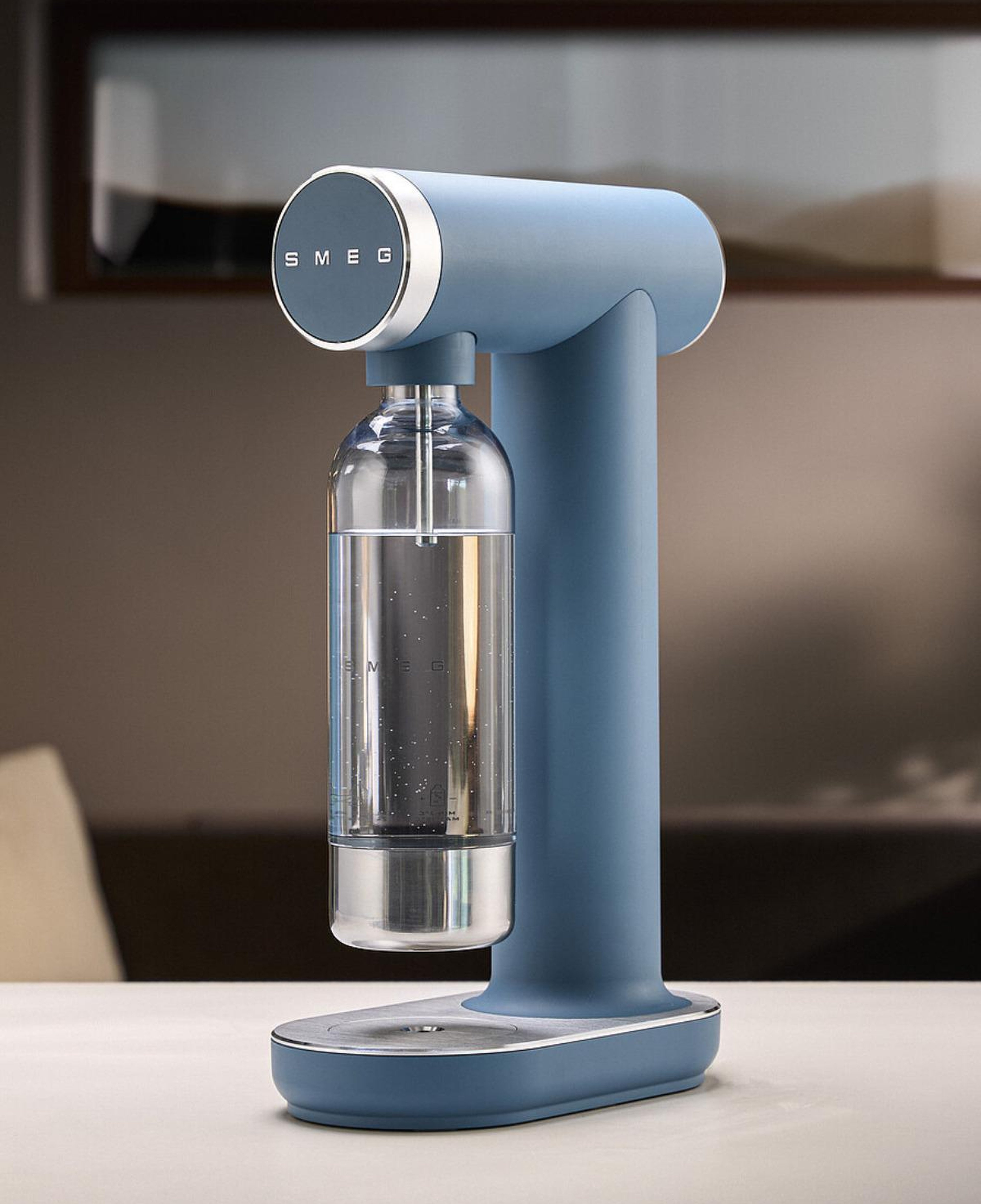 Smeg Soda Makinesi Tritan™ Renew Mat Fırtına Mavisi